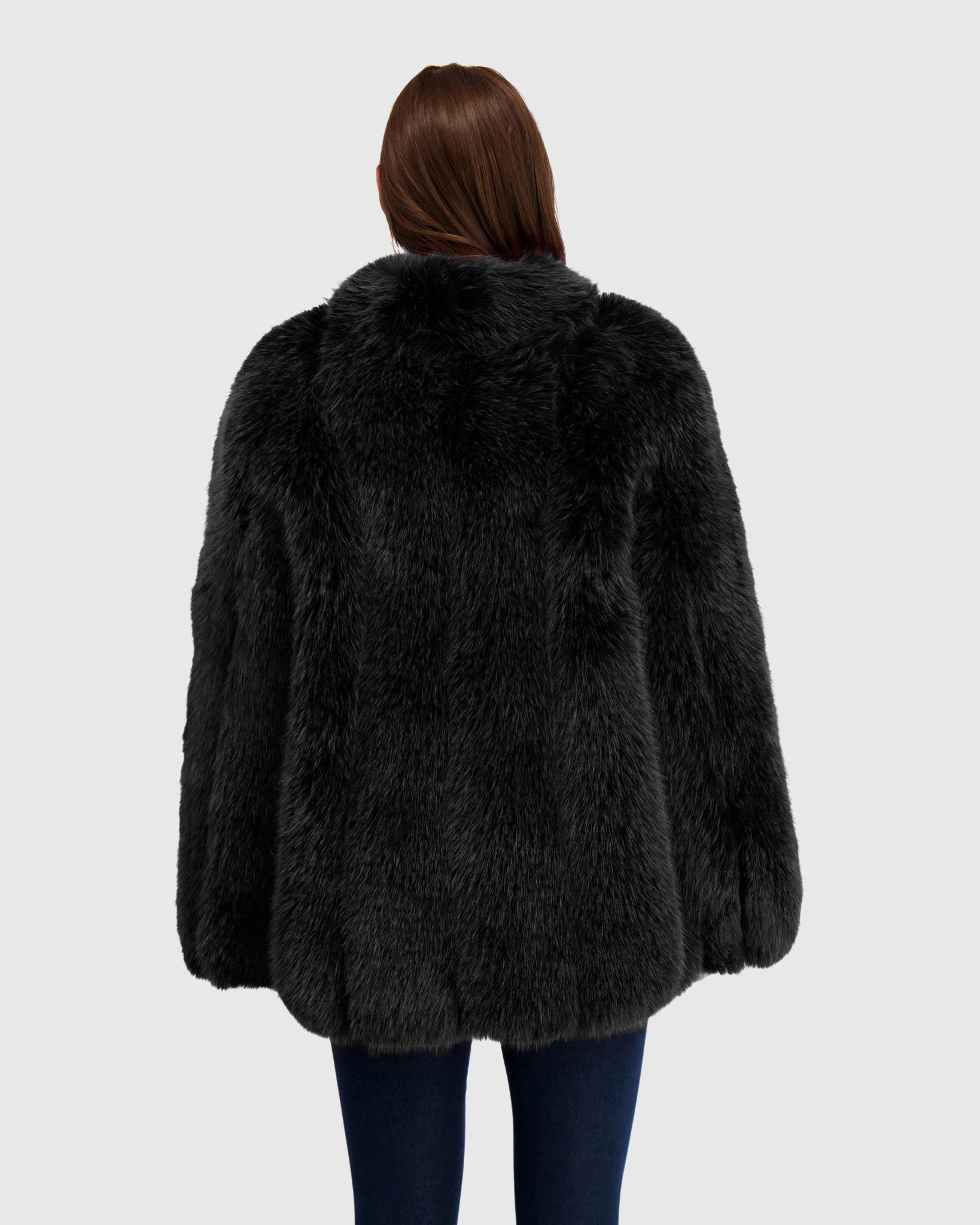 FUR-FREE FOX (FAUX FUR) JACKET