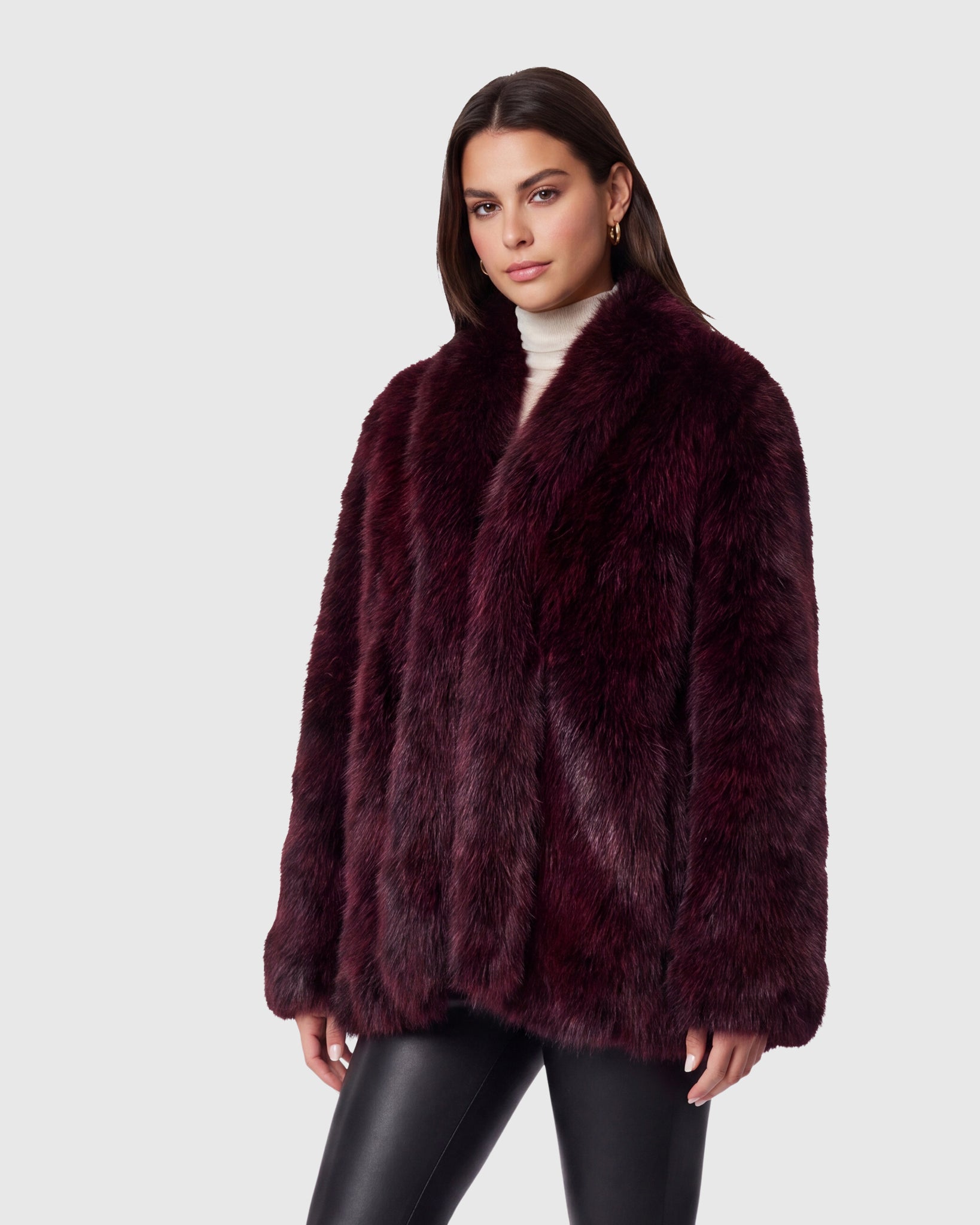 FUR-FREE FOX (FAUX FUR) JACKET