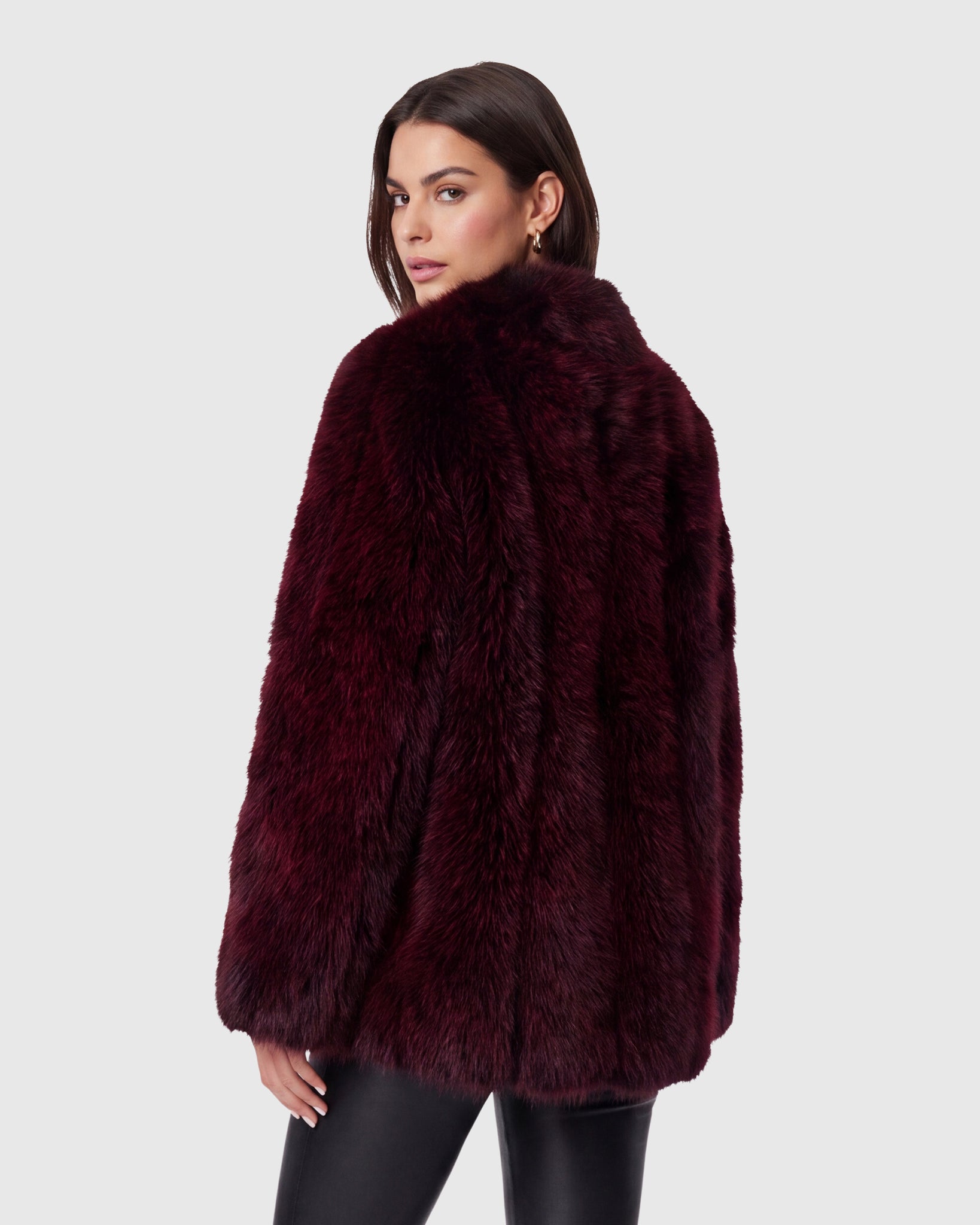 FUR-FREE FOX (FAUX FUR) JACKET