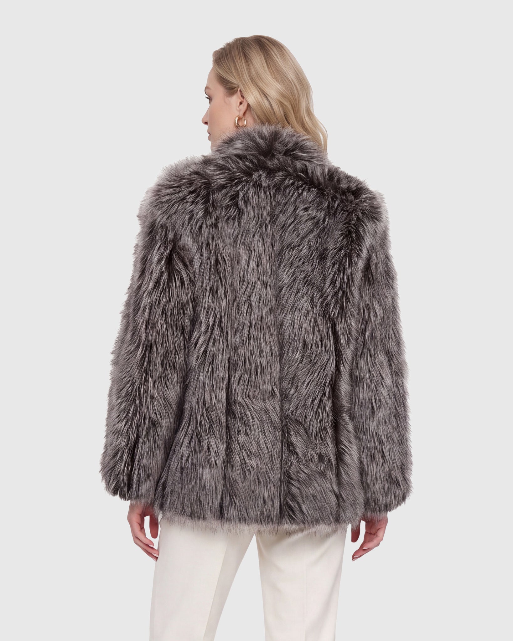 FUR-FREE FOX (FAUX FUR) JACKET