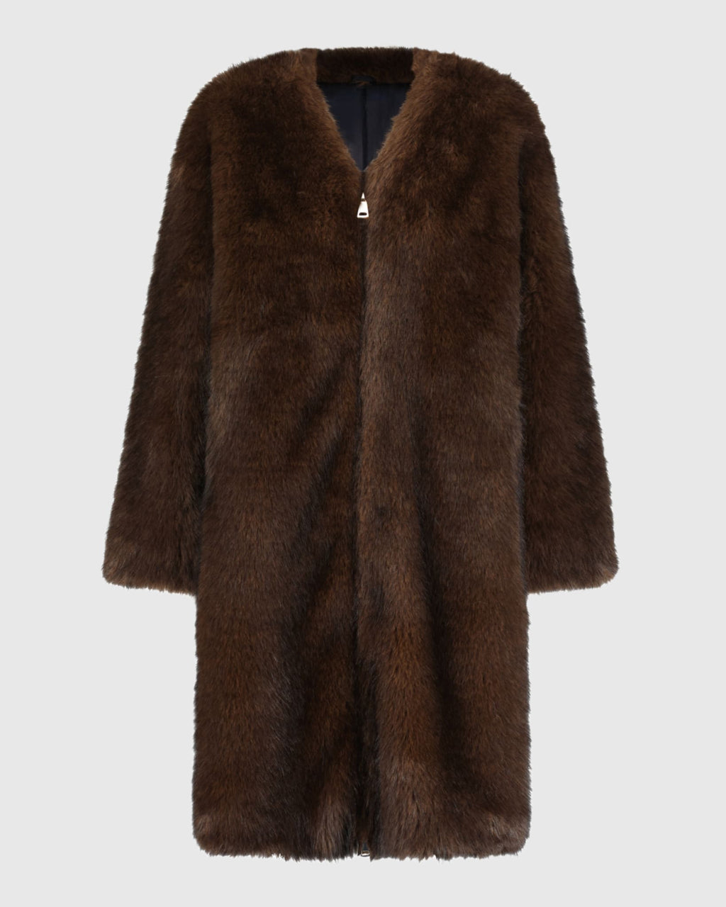fur free mink faux fur short coat