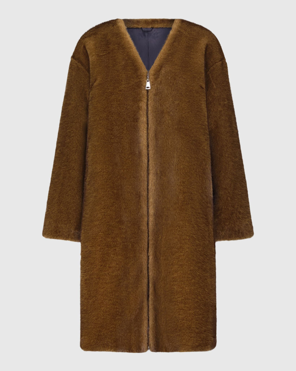 fur free mink faux fur short coat