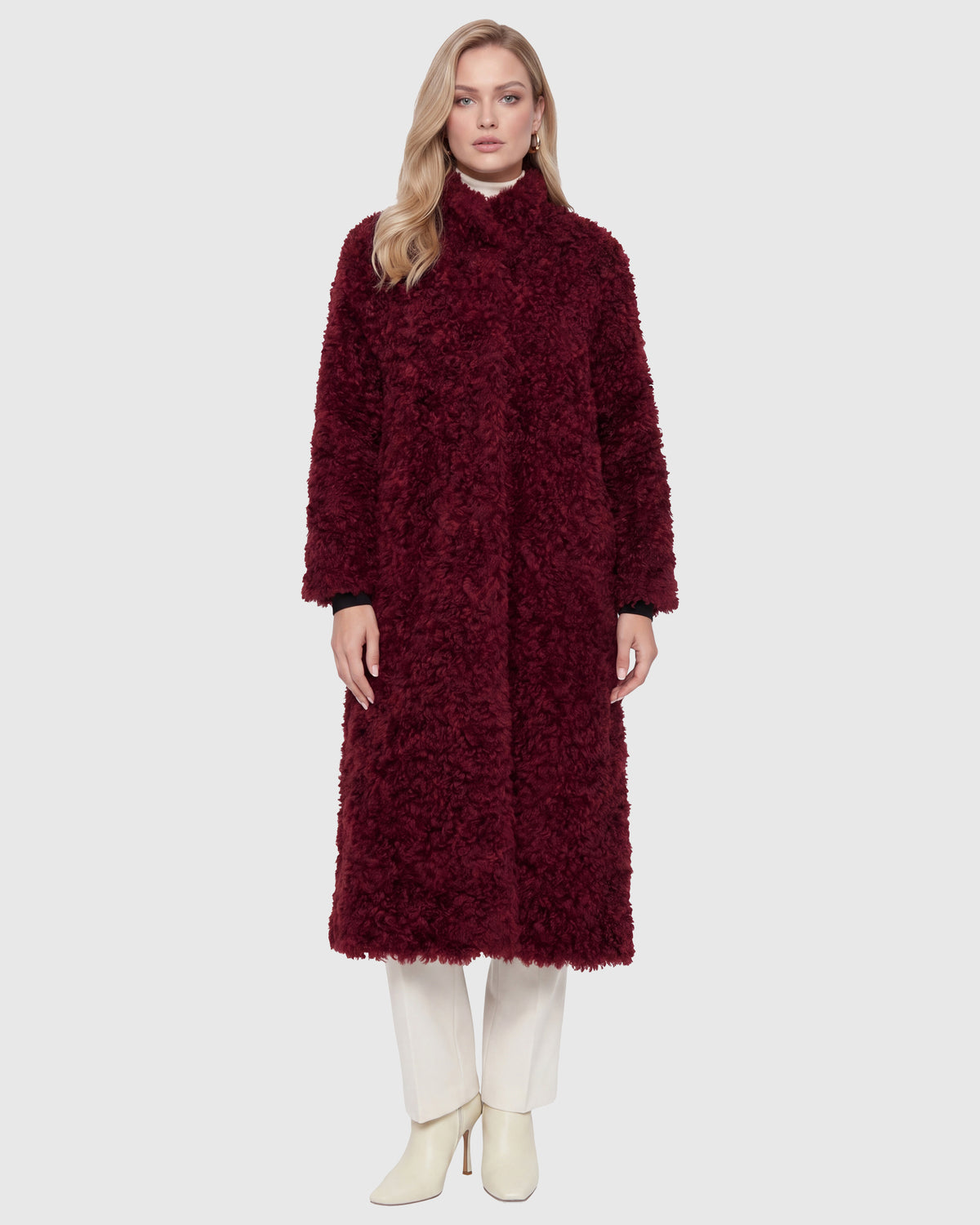 FUR-FREE LAMB (FAUX FUR) COAT