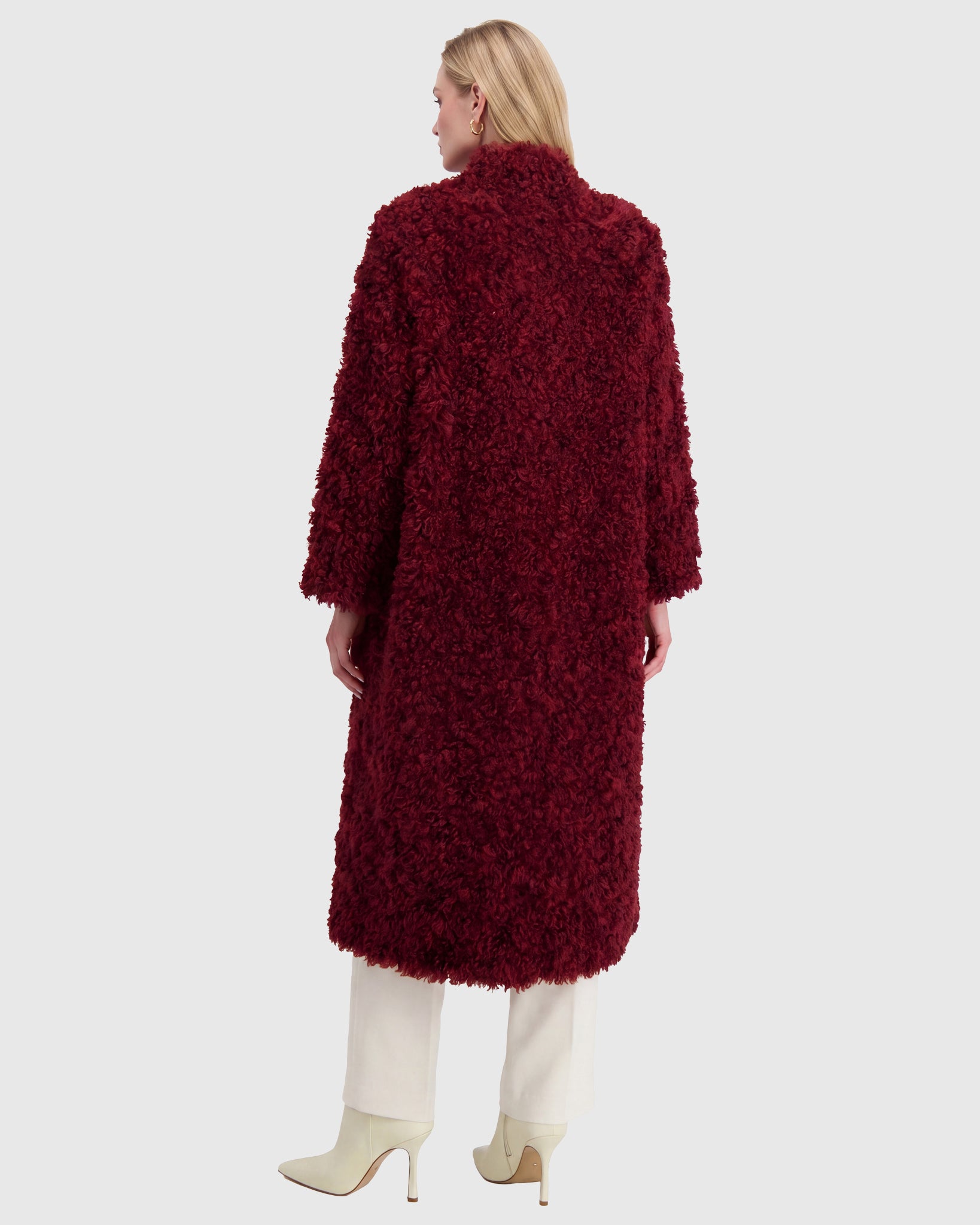 FUR-FREE LAMB (FAUX FUR) COAT