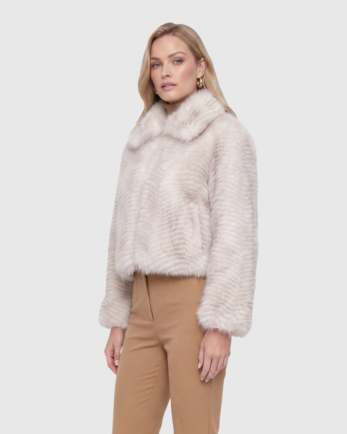 FUR-FREE FOX (FAUX FUR) JACKET
