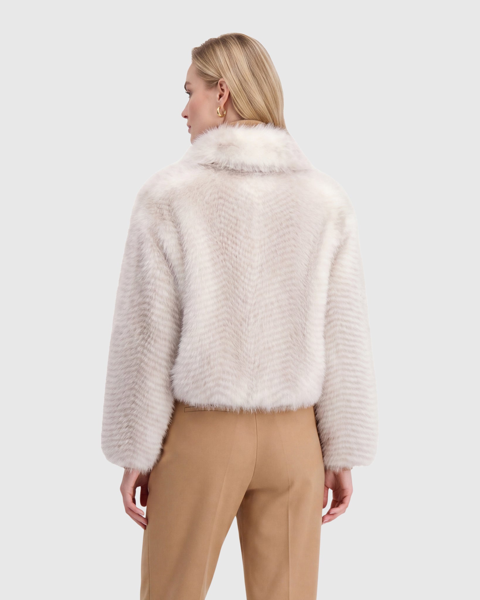 FUR-FREE FOX (FAUX FUR) JACKET