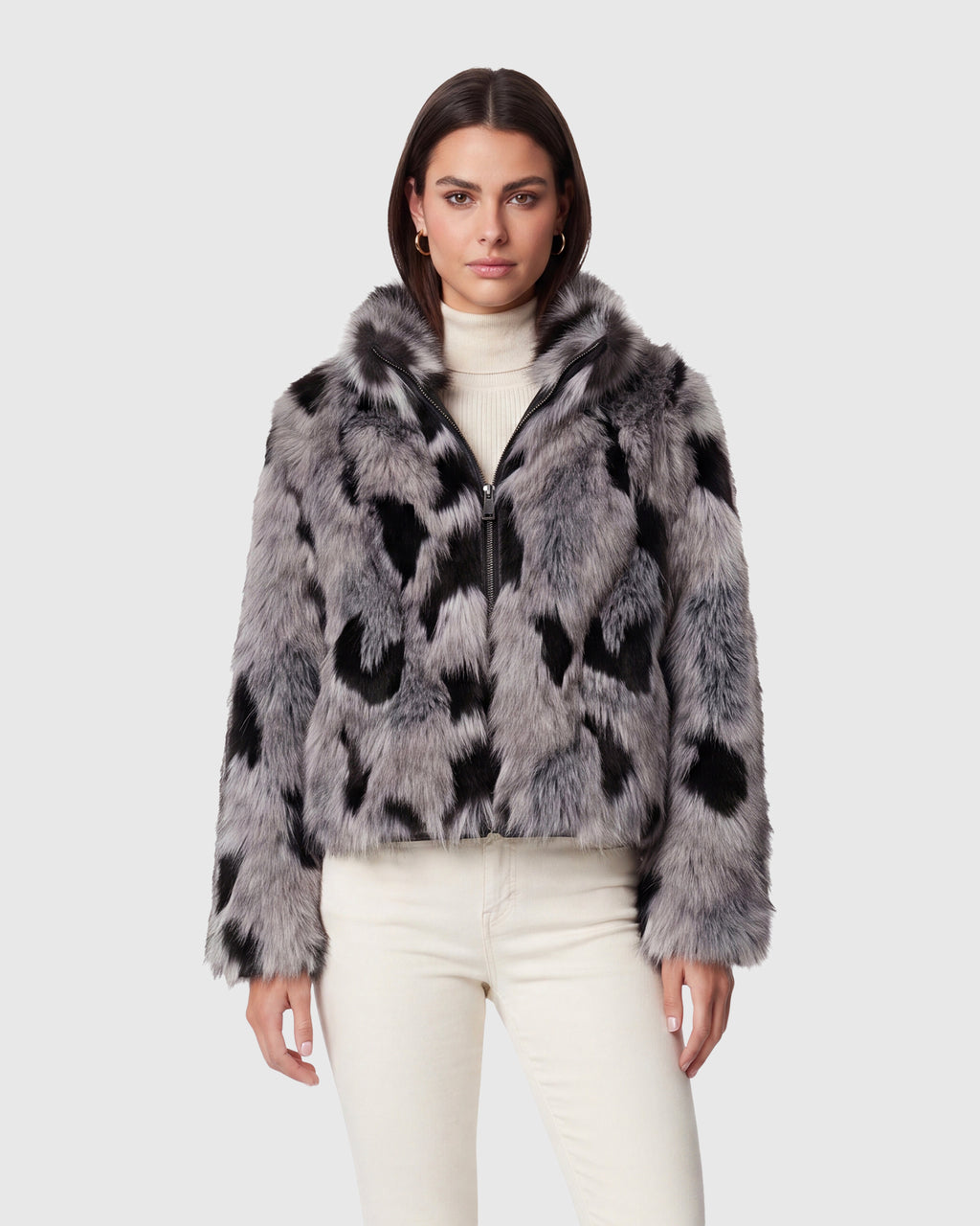 FUR-FREE FOX (FAUX FUR) JACKET