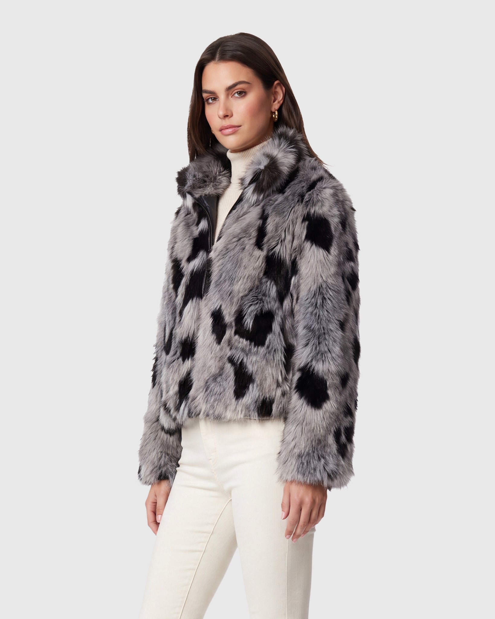 FUR-FREE FOX (FAUX FUR) JACKET