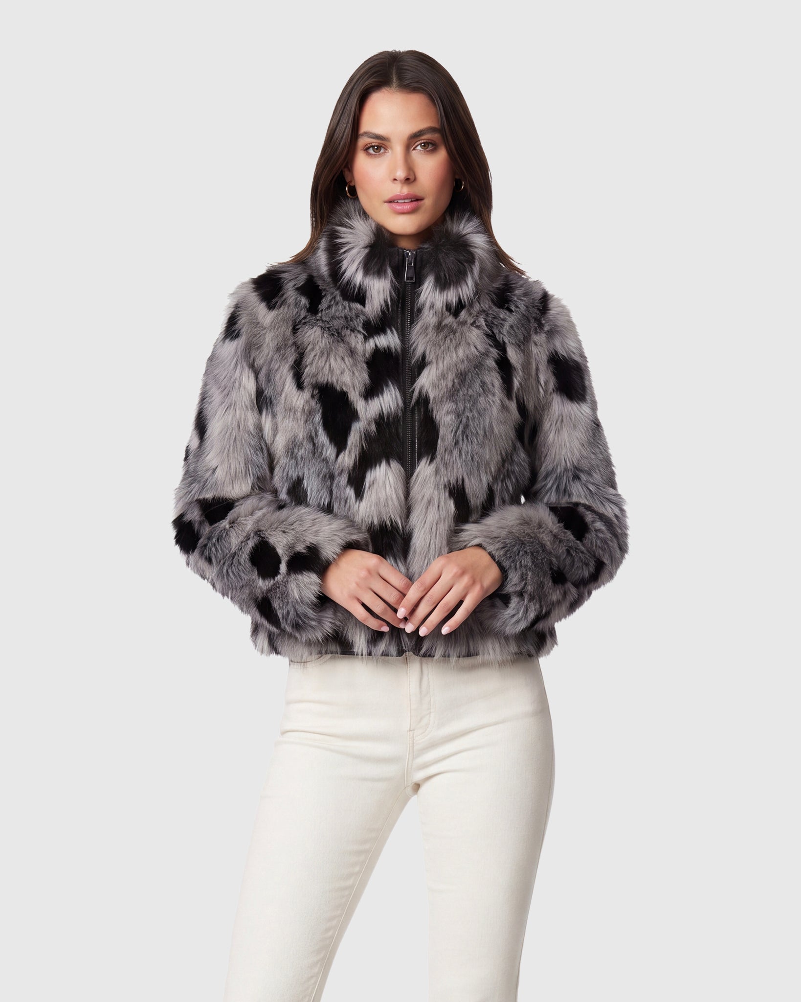 FUR-FREE FOX (FAUX FUR) JACKET