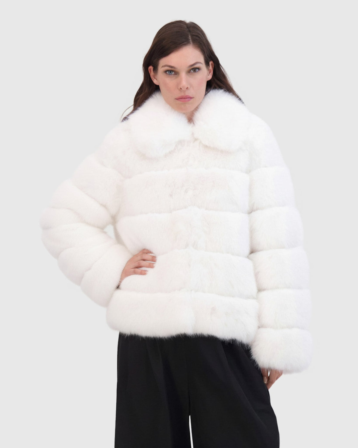 FUR-FREE FOX (FAUX FUR) JACKET