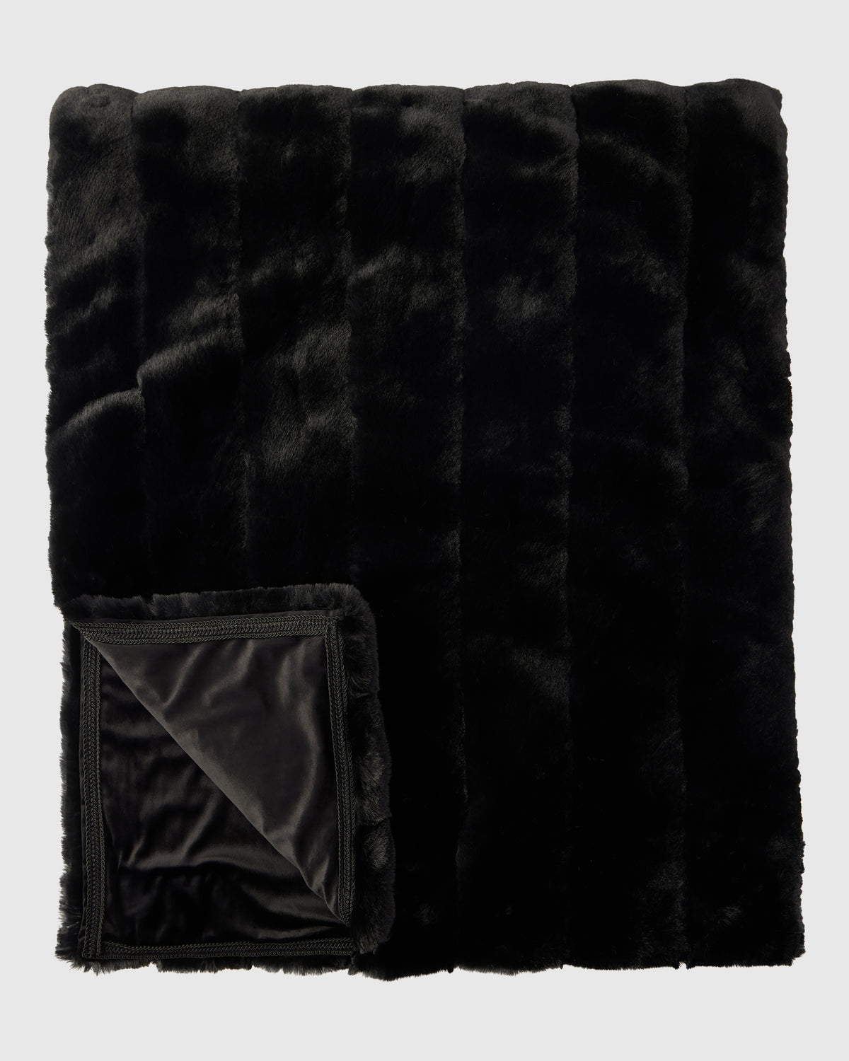 FUR-FREE REX RABBIT (FAUX FUR) THROW