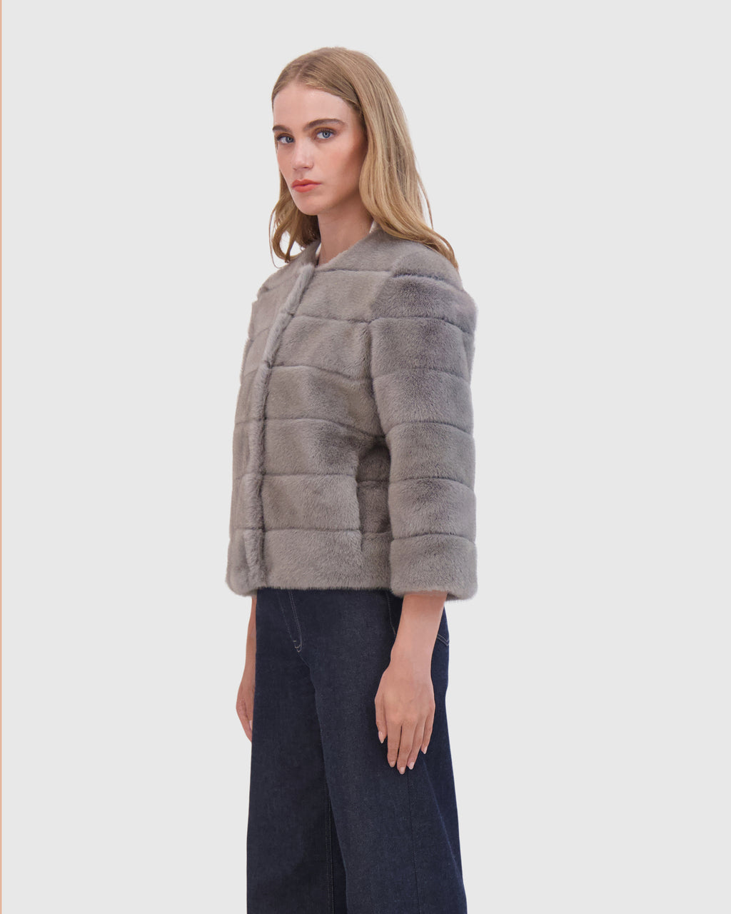 FUR-FREE MINK (FAUX FUR) JACKET