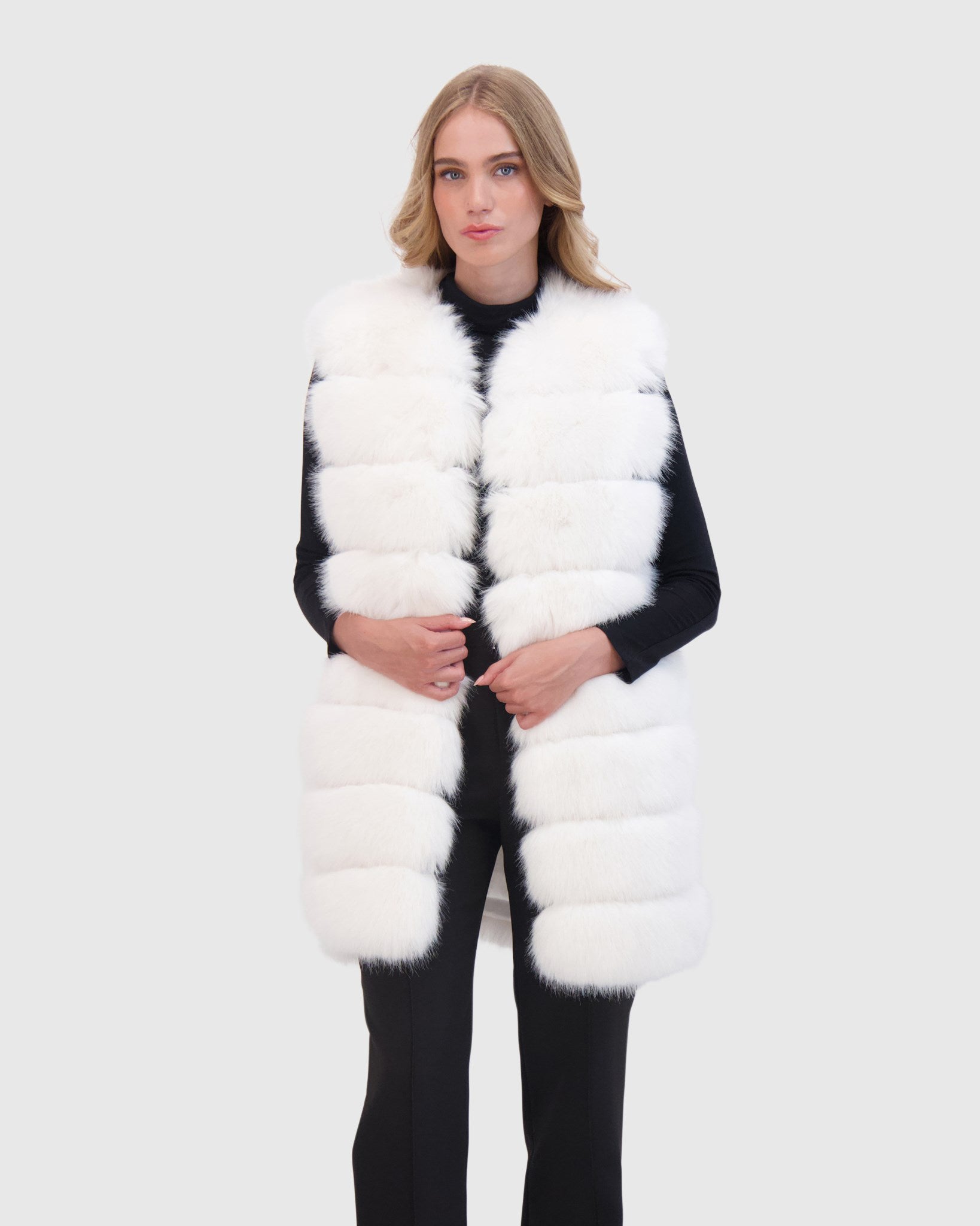 FUR-FREE FOX (FAUX FUR) VEST