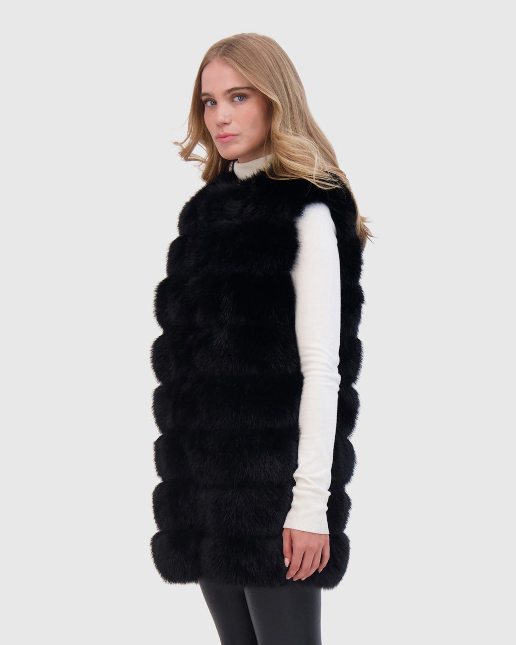 FUR-FREE FOX (FAUX FUR) VEST