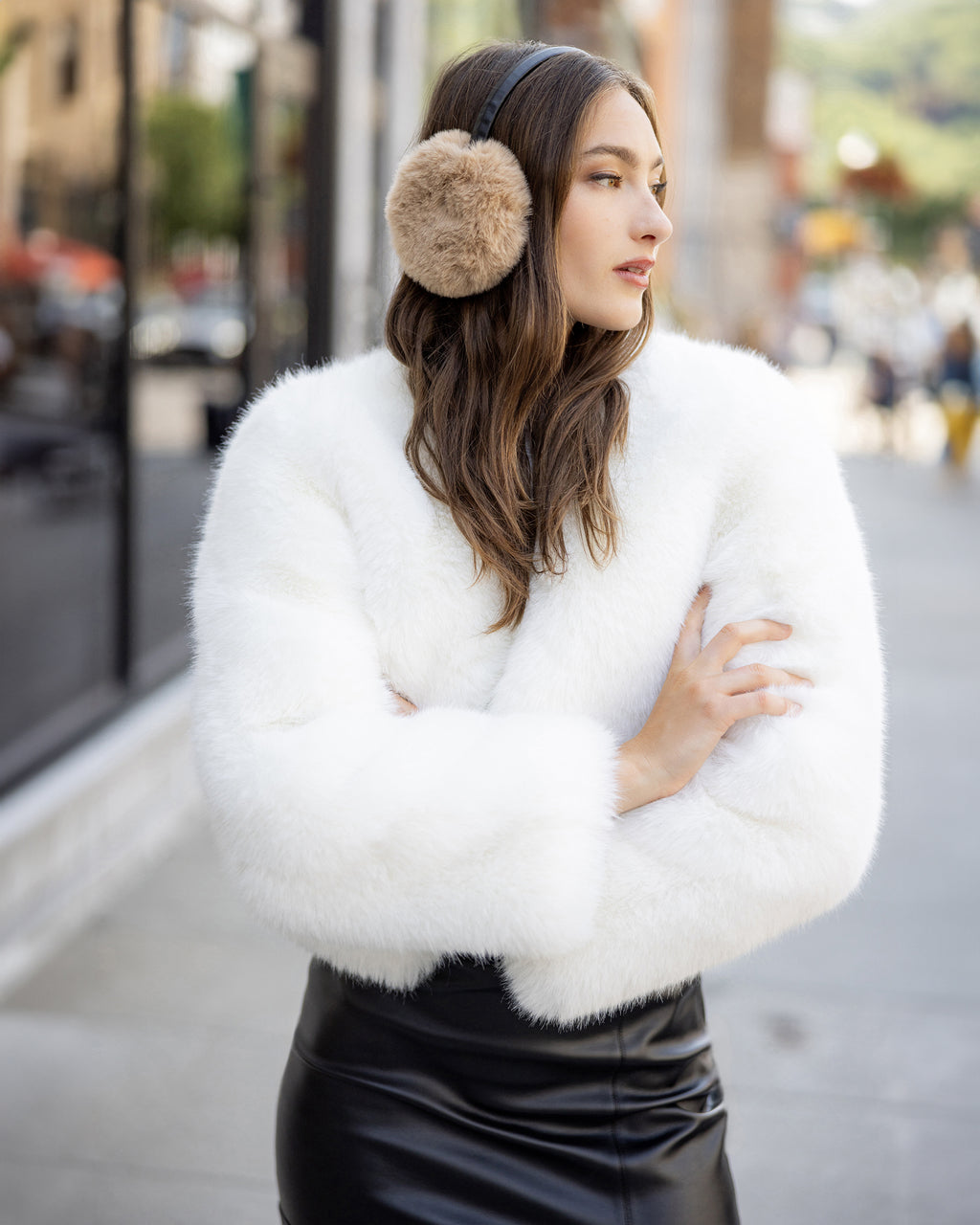 FUR-FREE REX RABBIT (FAUX FUR) EARMUFFS
