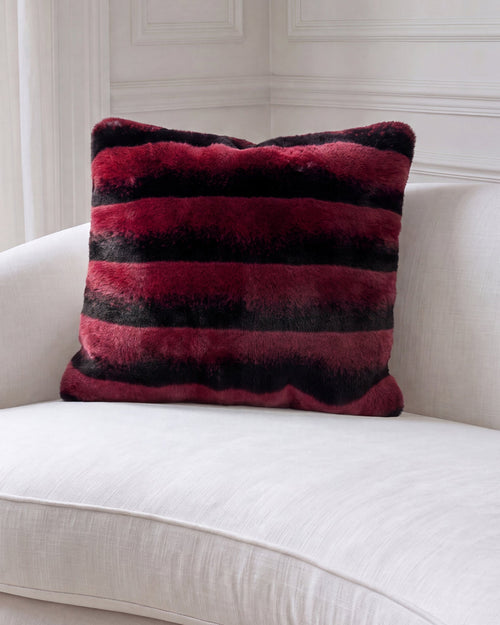 FUR-FREE CHINCHILLA (FAUX FUR) PILLOW