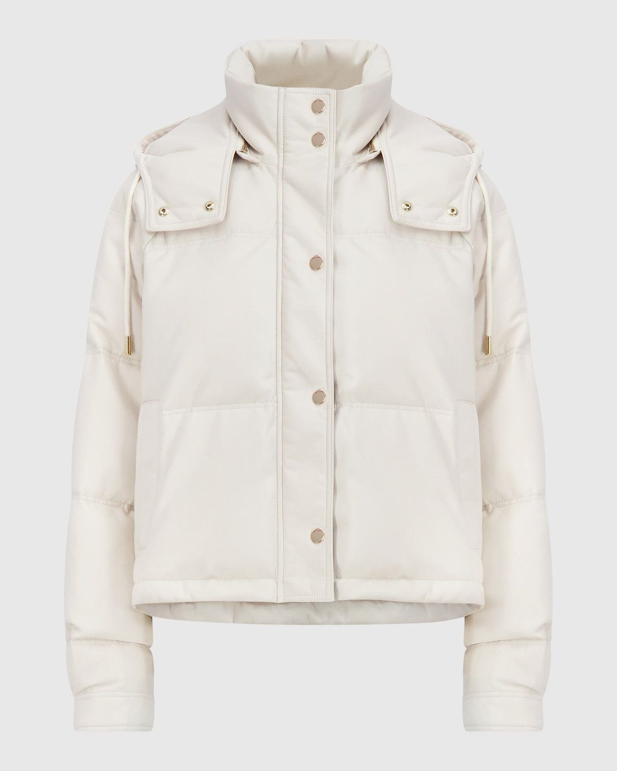 DOWN PARKA - IVORY