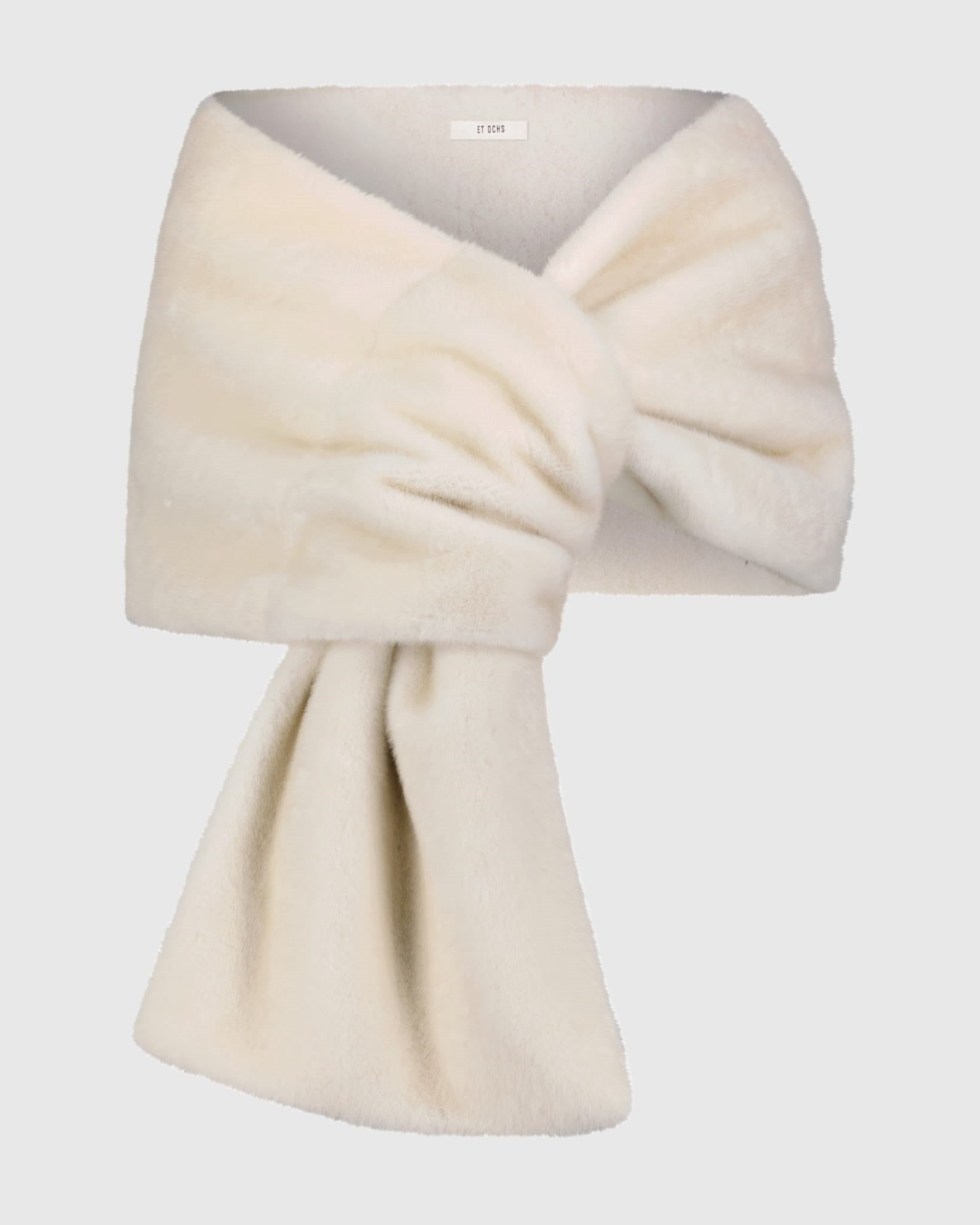 FAUX FUR MINK-LIKE CAPELET