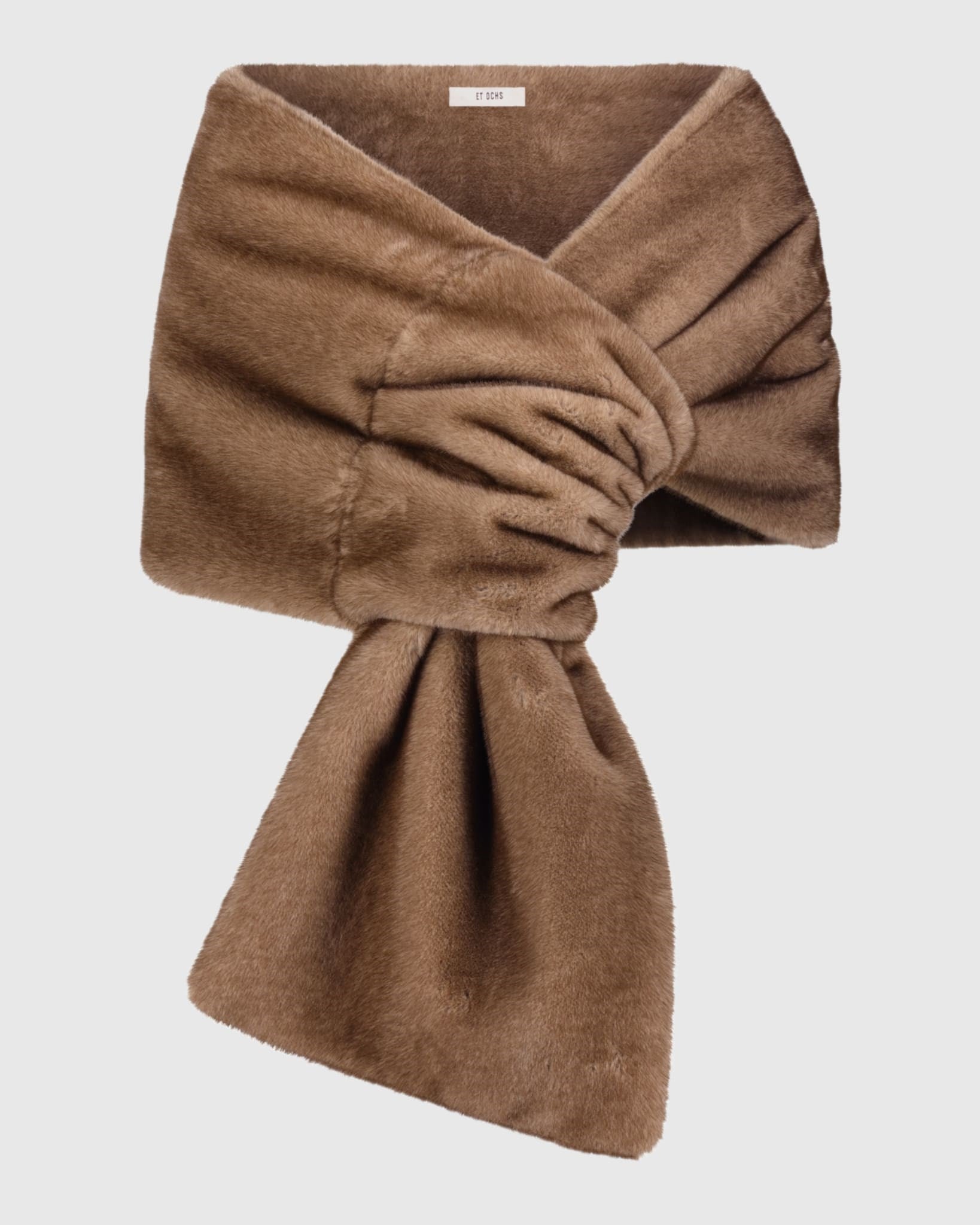 FAUX FUR MINK-LIKE CAPELET