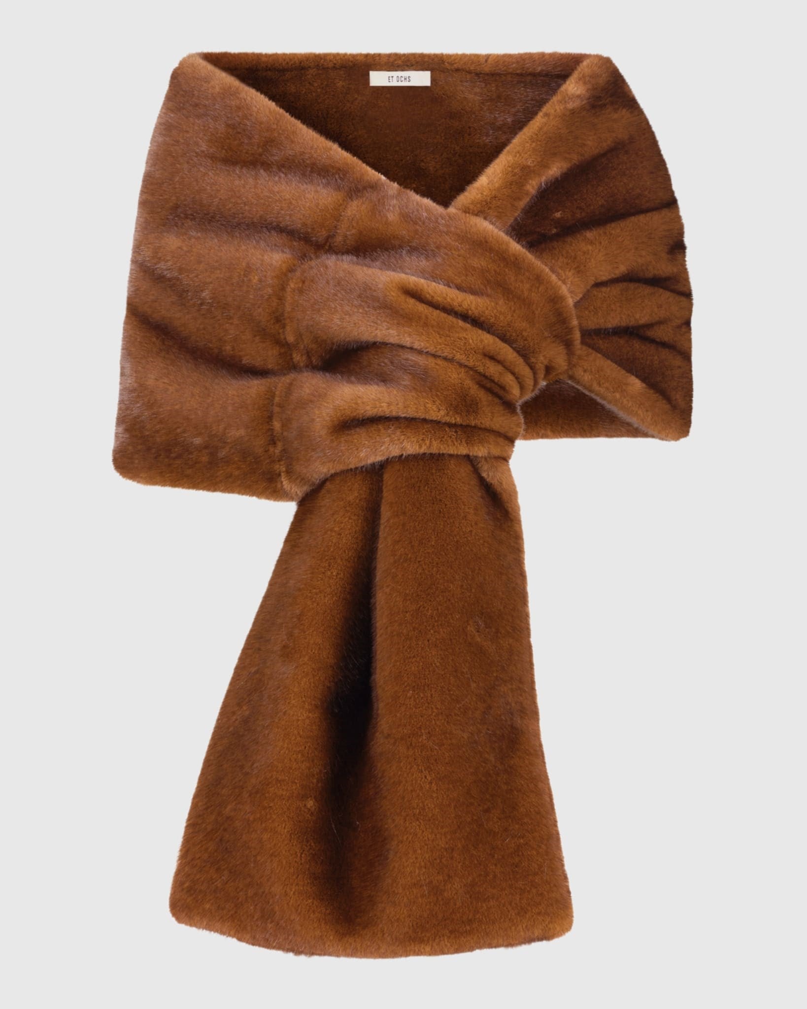 FAUX FUR MINK-LIKE CAPELET