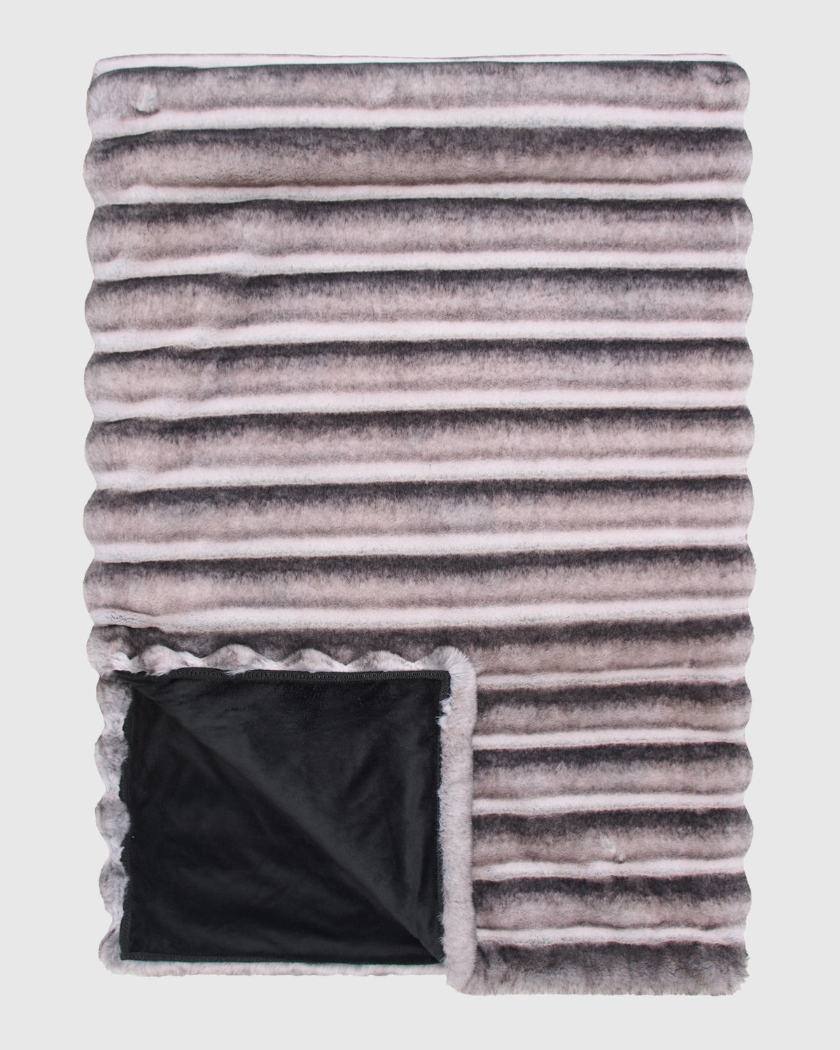 FUR-FREE CHINCHILLA (FAUX FUR) THROW