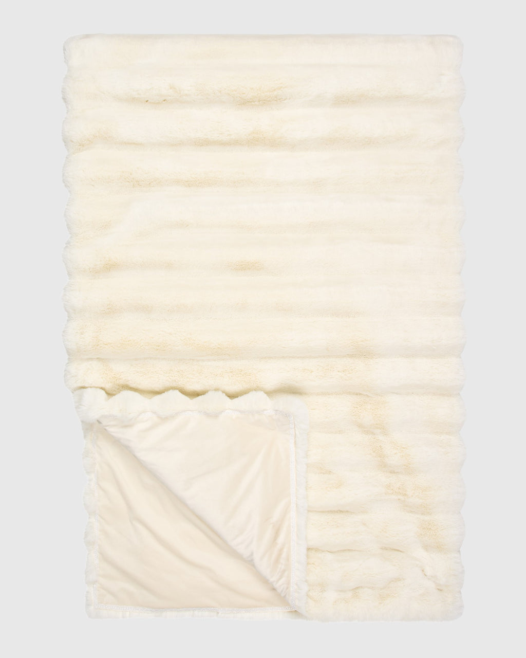 FUR-FREE CHINCHILLA (FAUX FUR) THROW