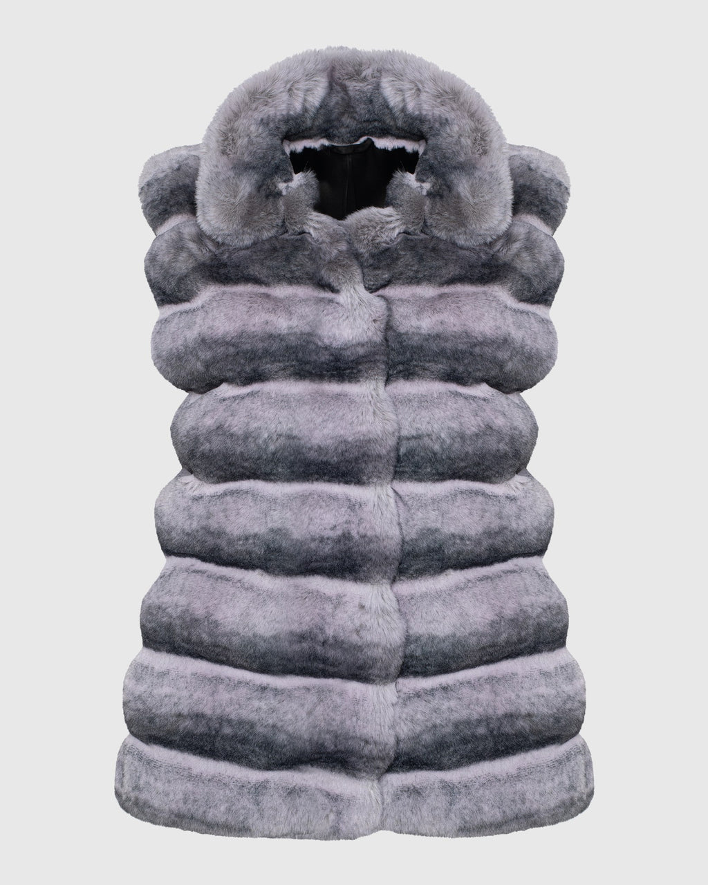 FUR-FREE CHINCHILLA (FAUX FUR) VEST