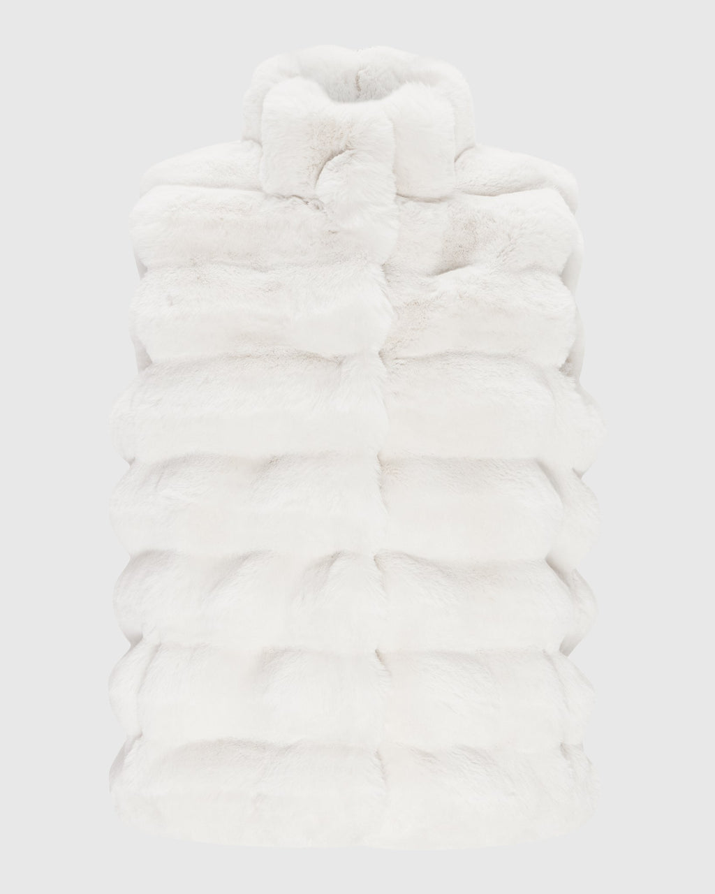 FUR-FREE CHINCHILLA (FAUX FUR) VEST