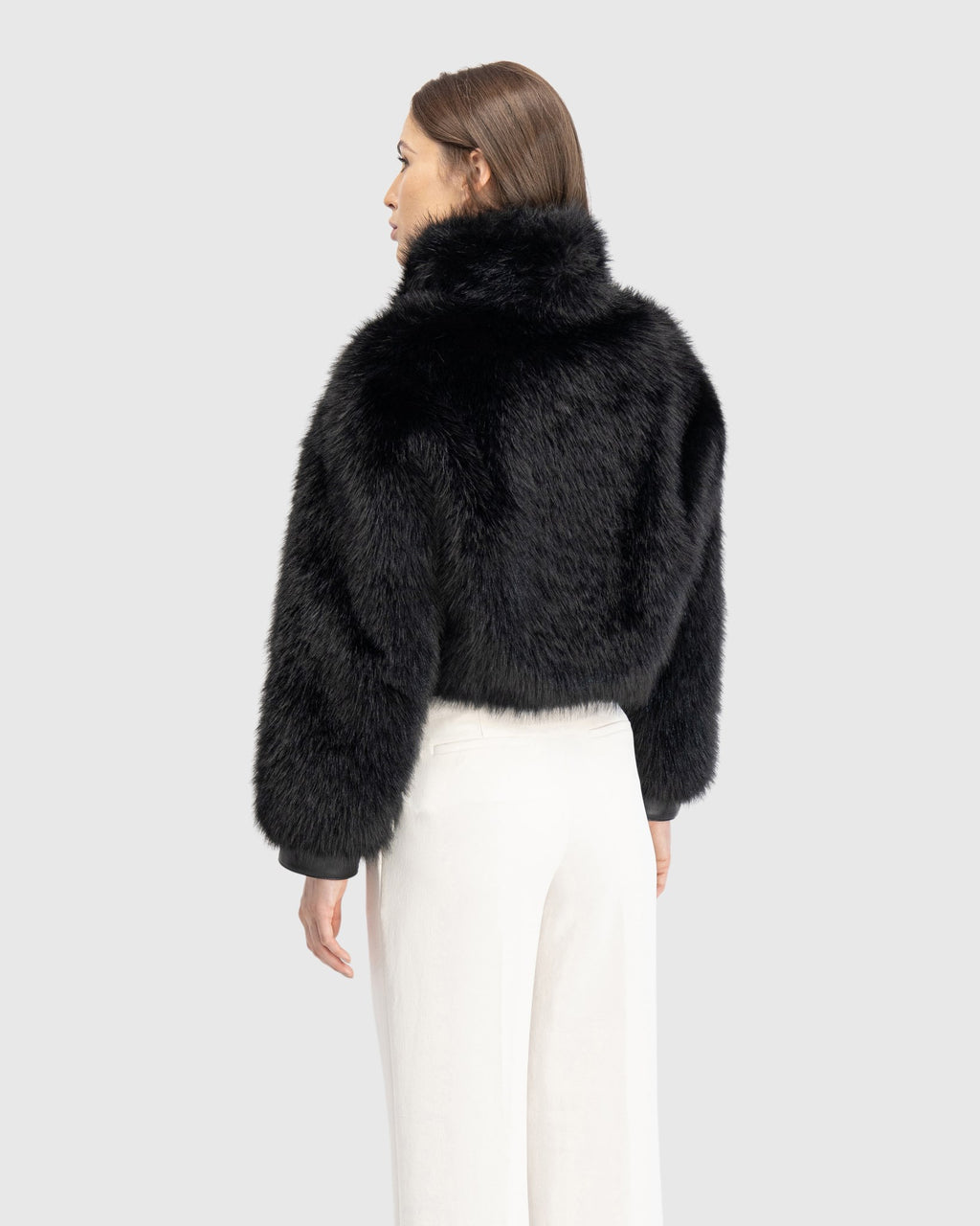 FUR FREE FOX BELLY JACKET