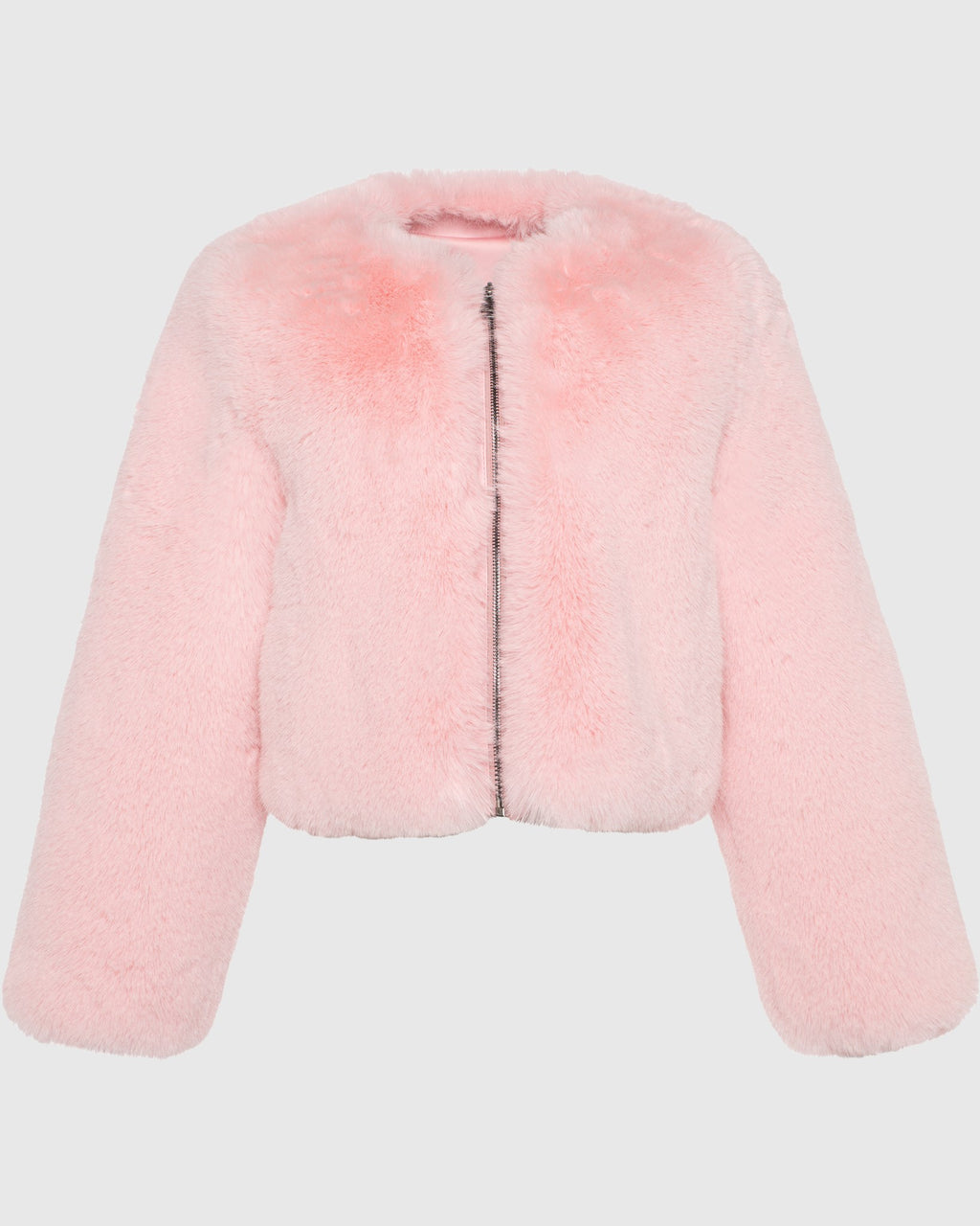 FUR-FREE FOX (FAUX FUR) BOLERO