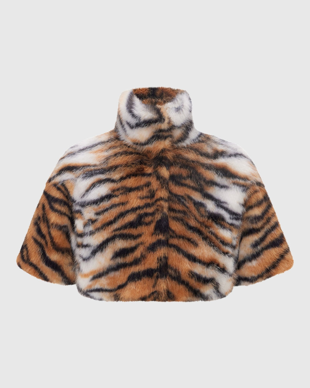 FUR-FREE FOX (FAUX FUR) BOLERO, SHORT SLEEVES - TGR