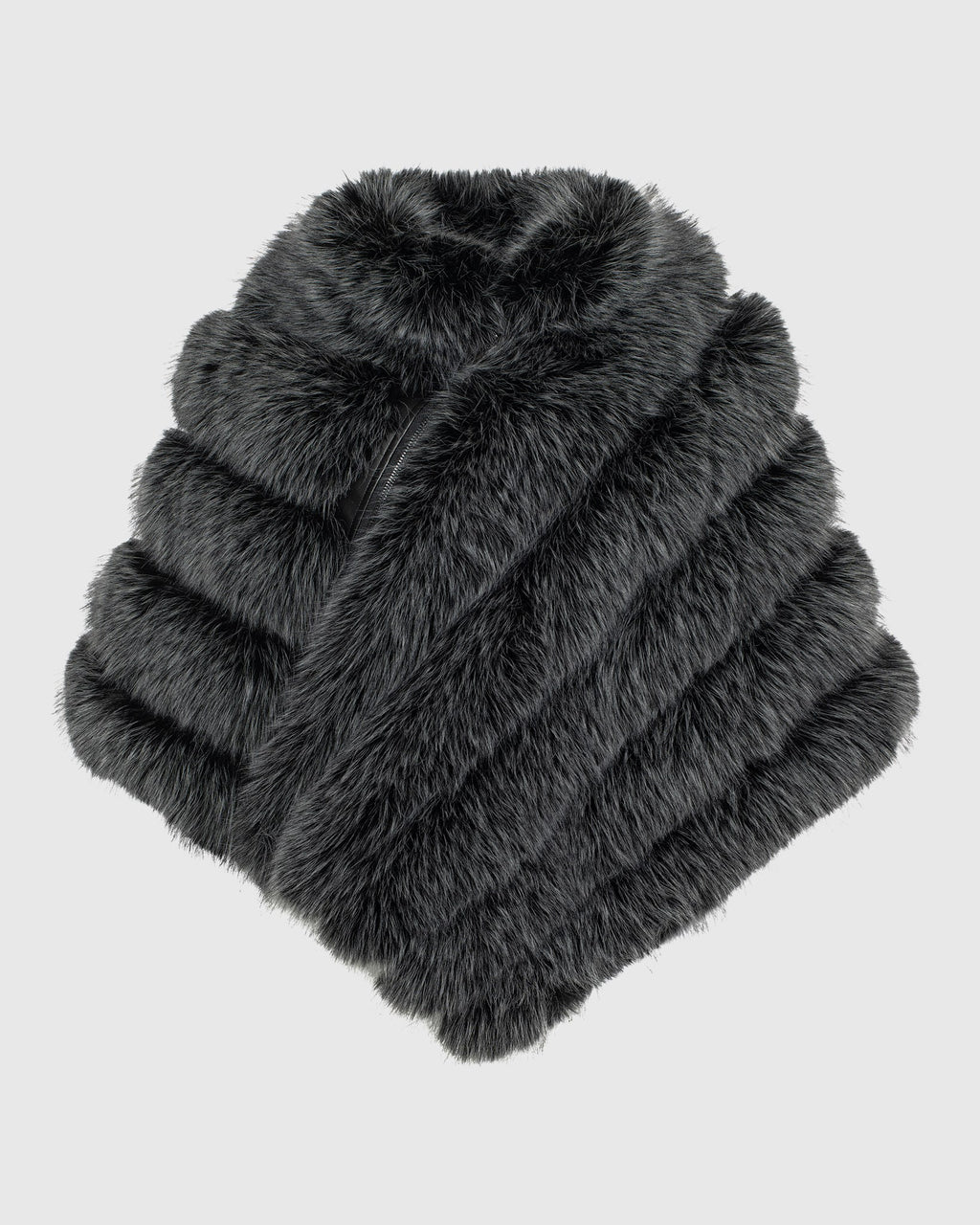 FUR-FREE FOX (FAUX FUR) CAPE