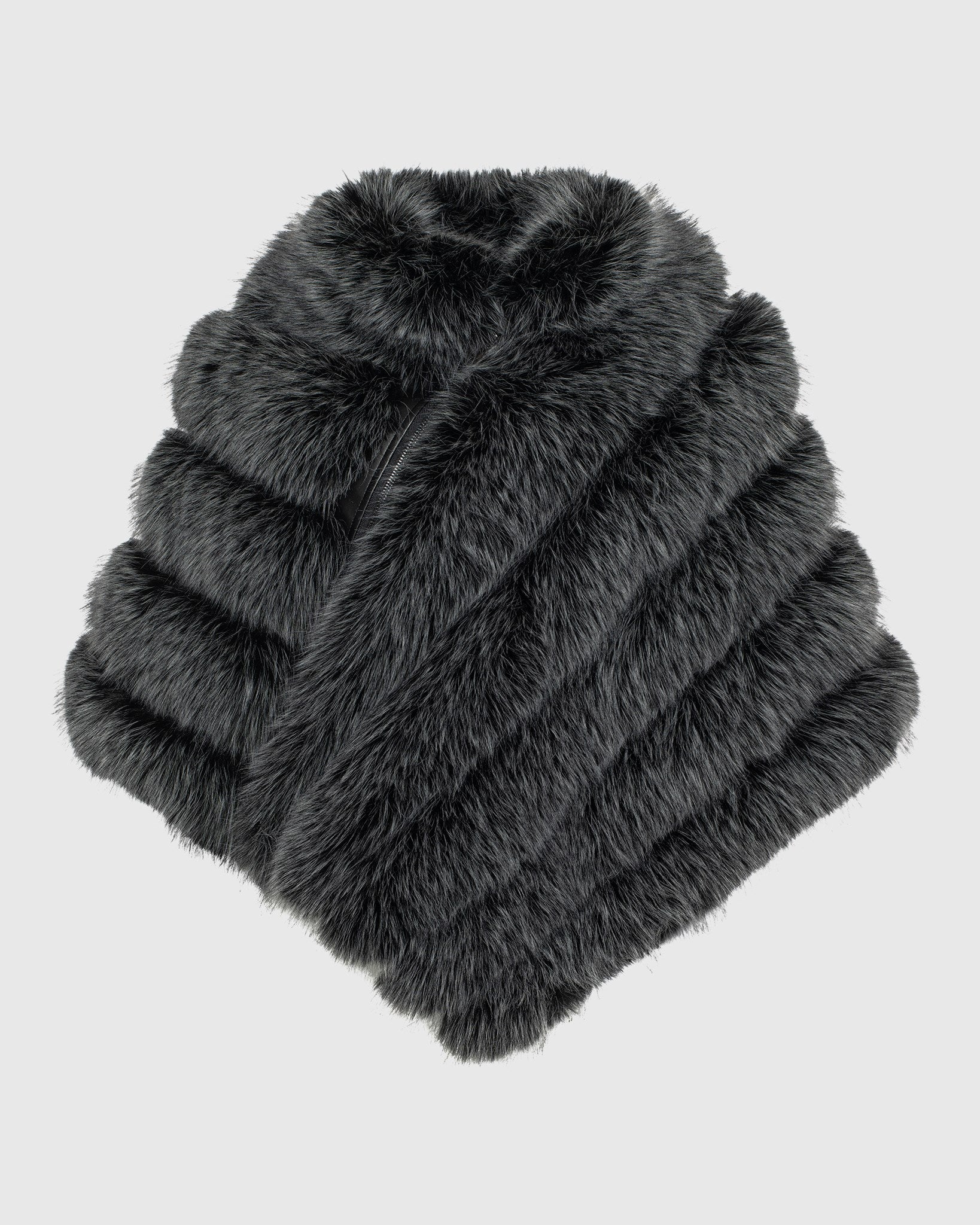 FUR-FREE FOX (FAUX FUR) CAPE