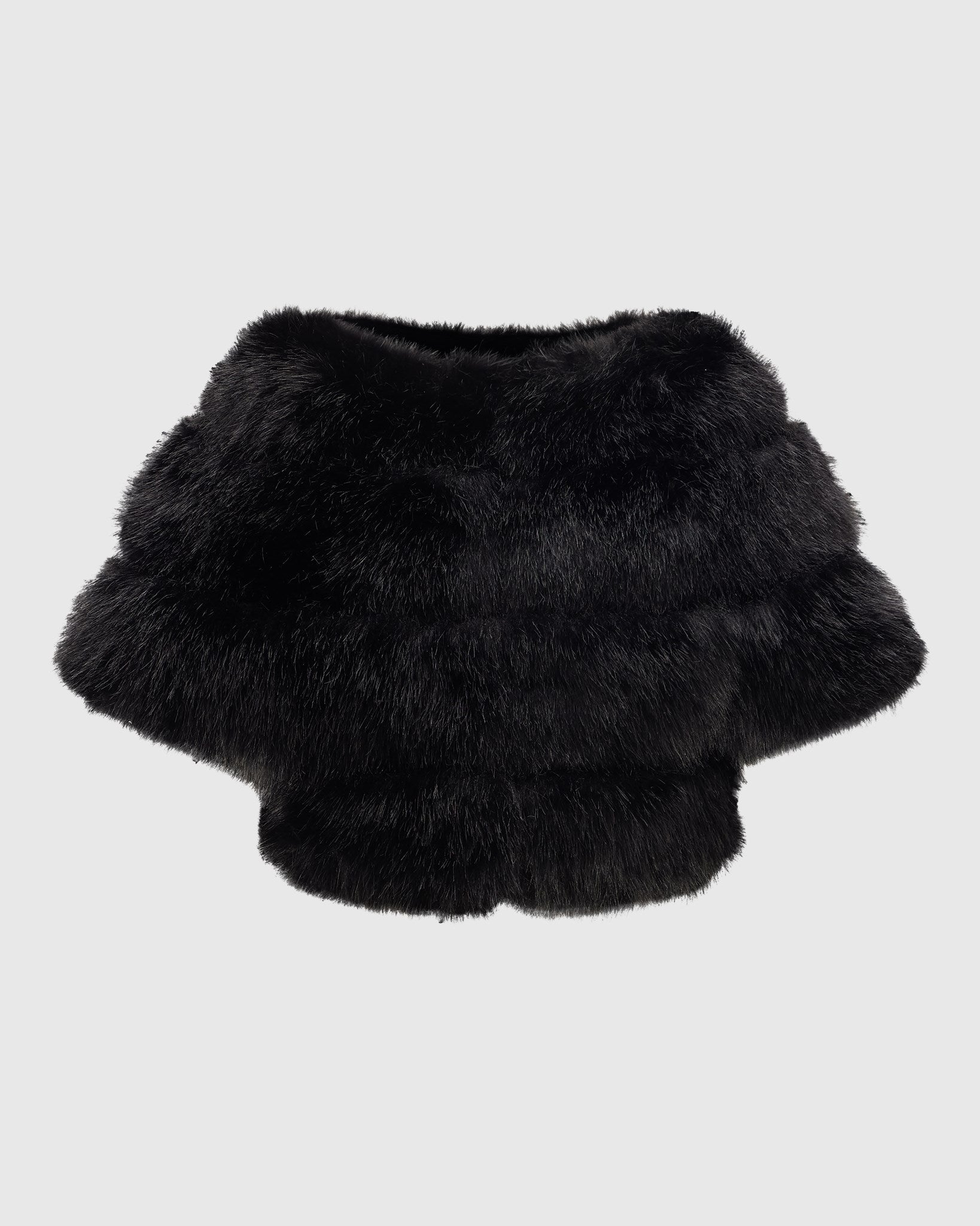 FUR-FREE FOX (FAUX FUR) STOLE