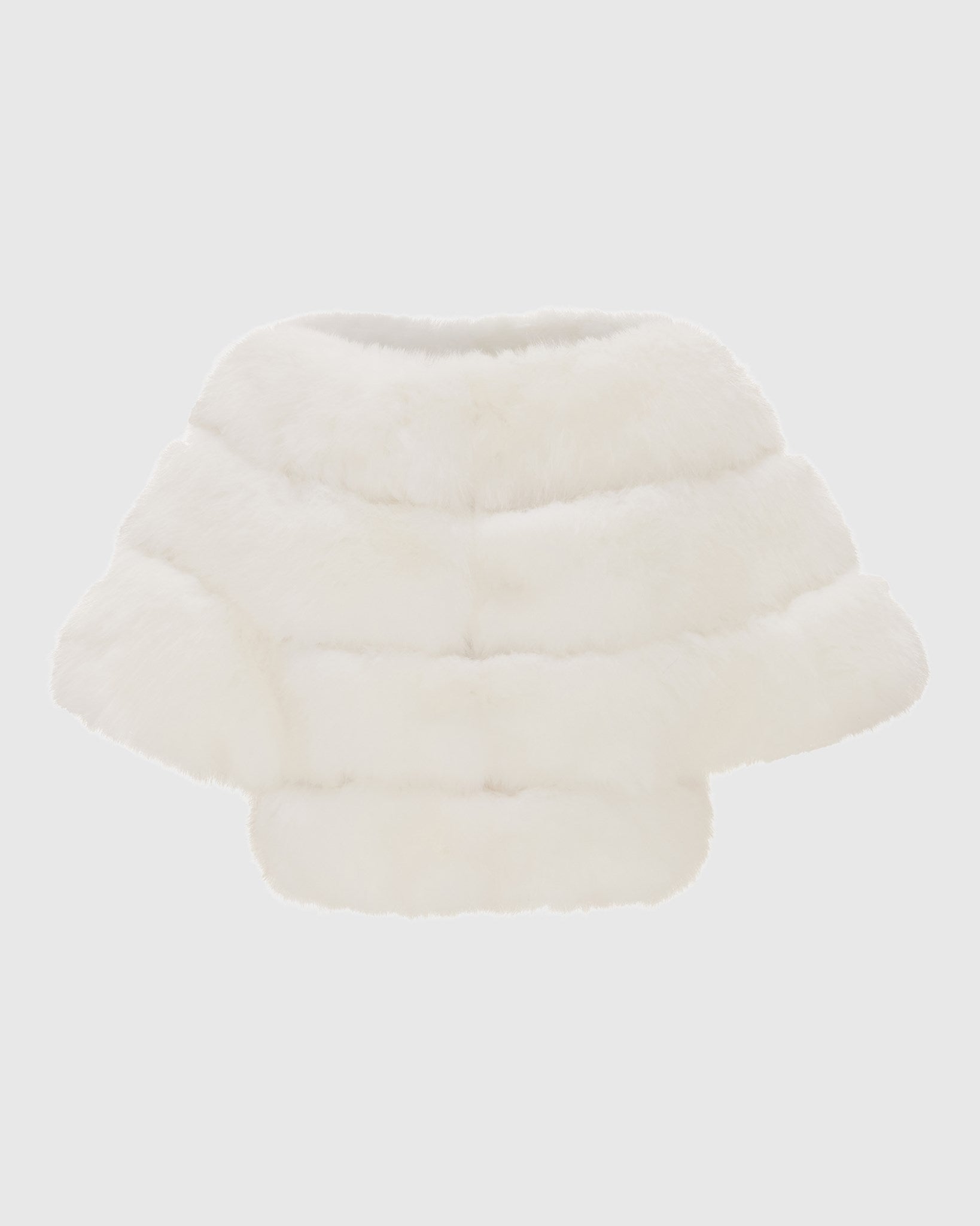 FUR-FREE FOX (FAUX FUR) STOLE