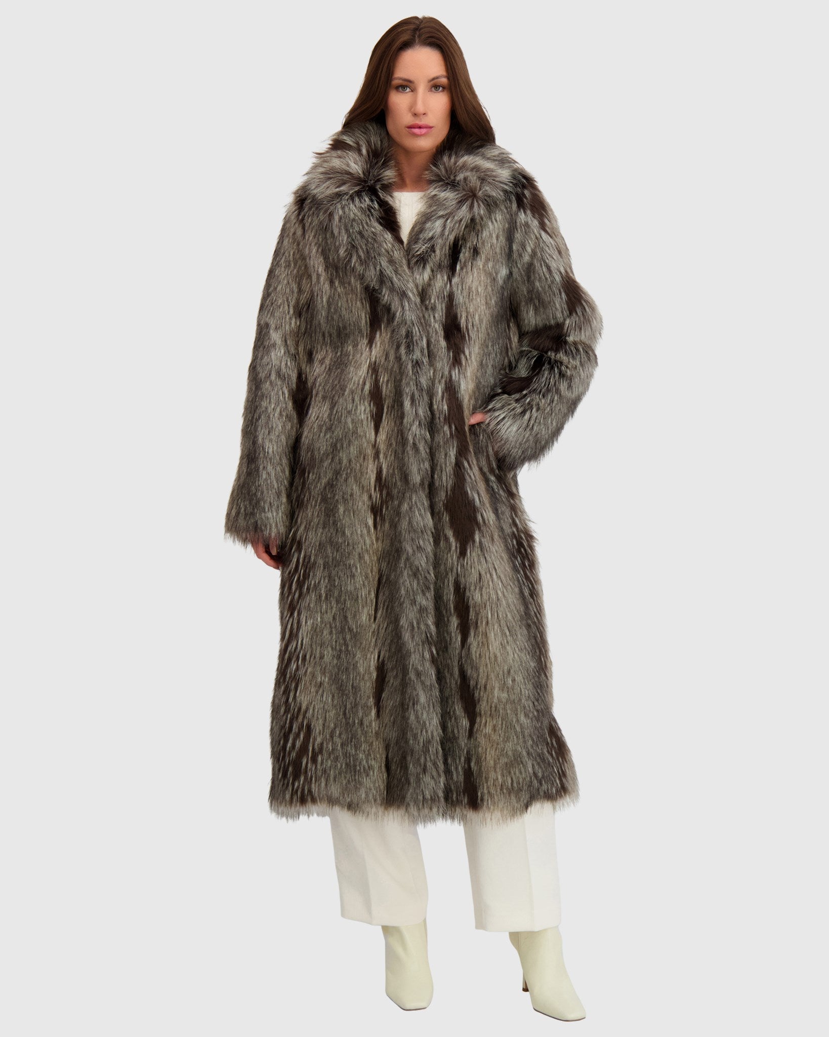 FUR-FREE FOX (FAUX FUR) COAT