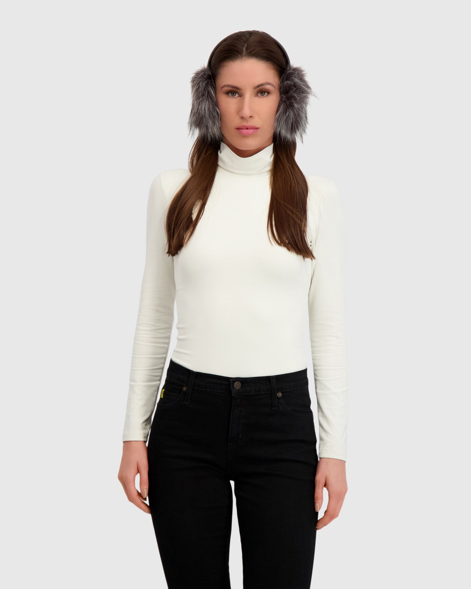 FUR-FREE FOX (FAUX FUR) EARMUFFS