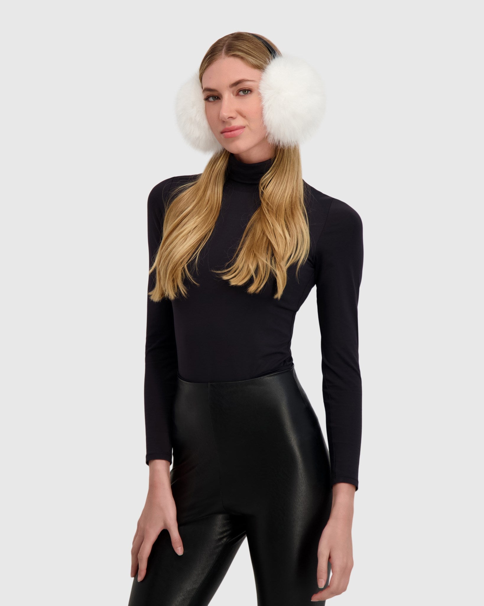 FUR-FREE FOX (FAUX FUR) EARMUFFS