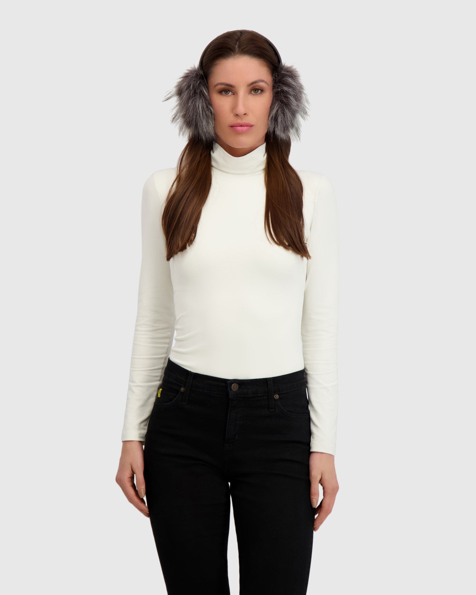FUR-FREE FOX (FAUX FUR) EARMUFFS
