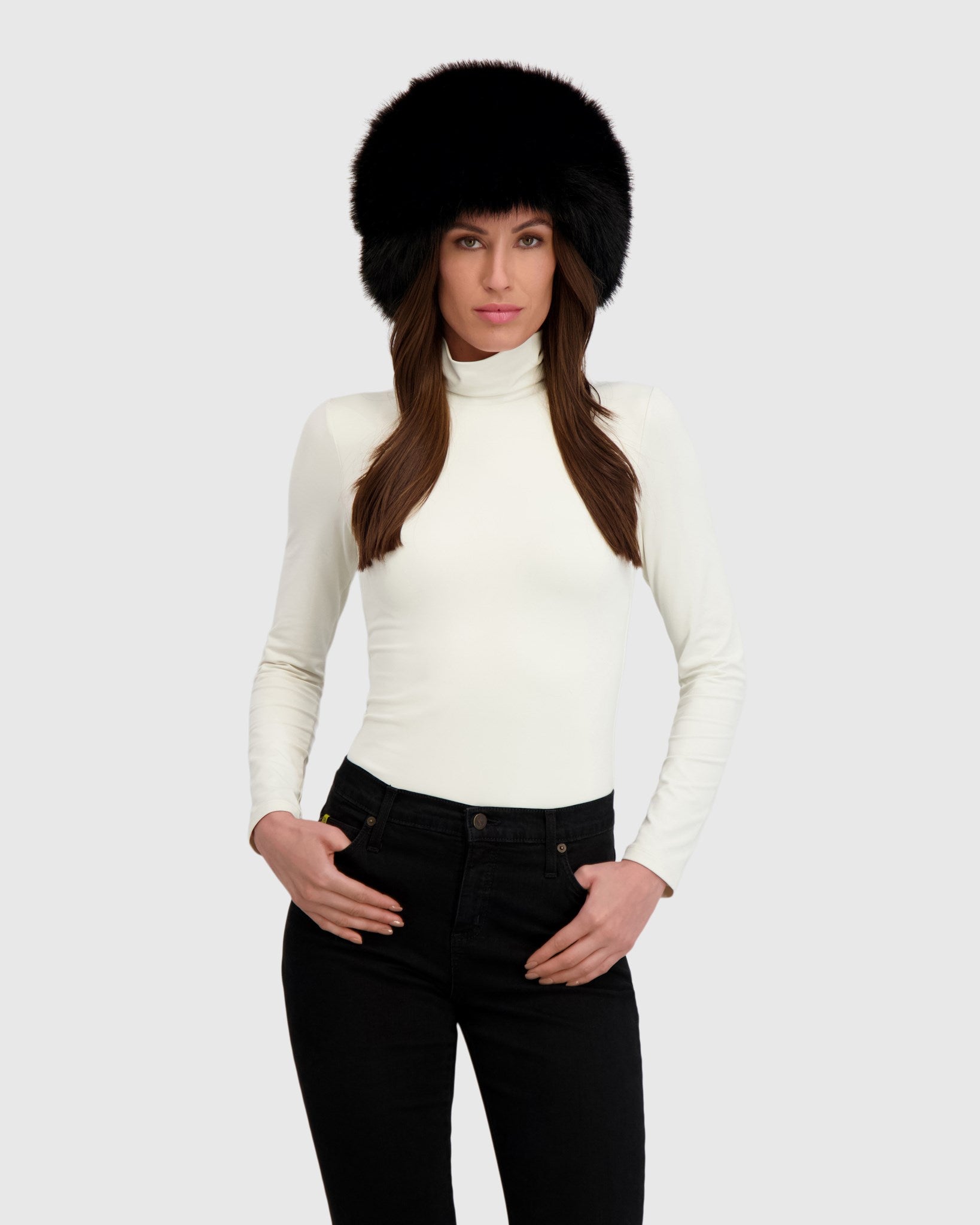 FUR-FREE FOX (FAUX FUR) HAT