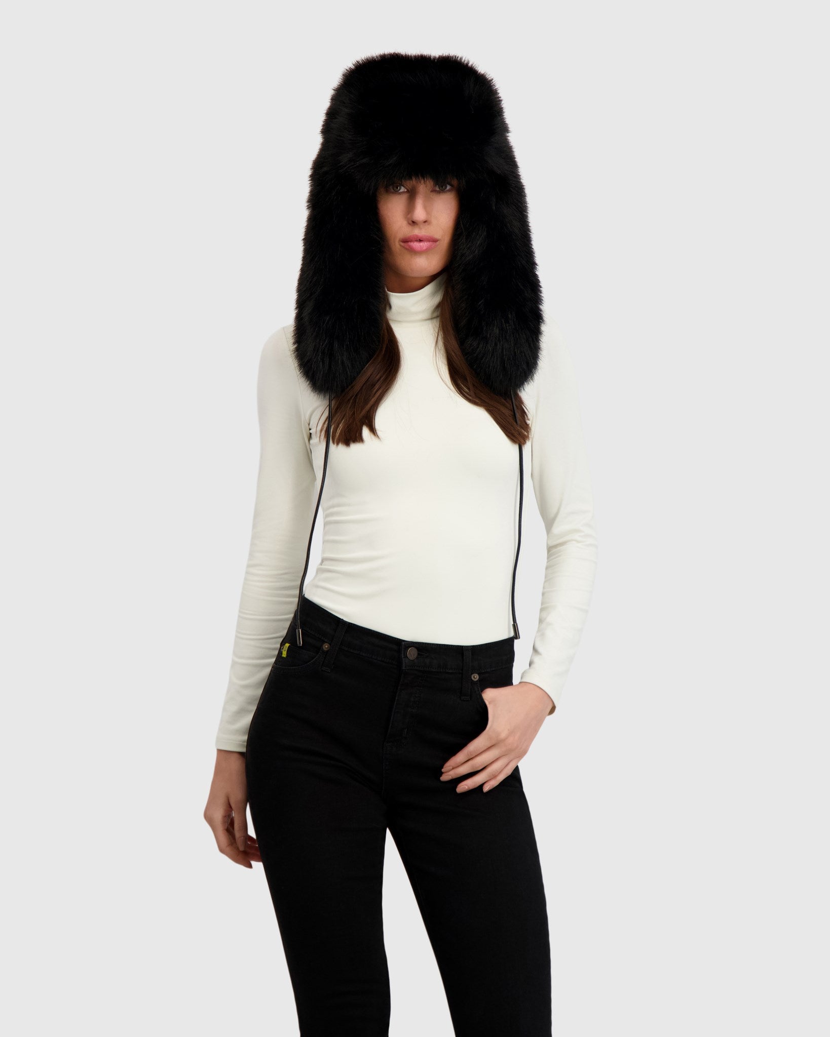 FUR-FREE FOX (FAUX FUR) HAT