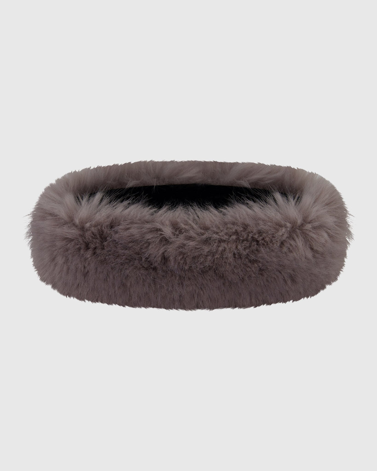 FUR-FREE FOX (PL) HEADBAND - LIGHT GRAY