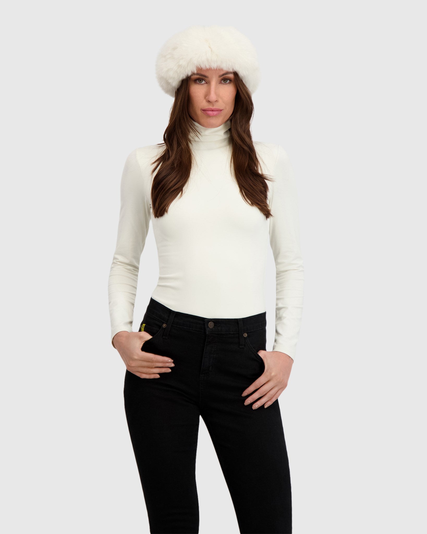 FUR-FREE FOX (FAUX FUR) HEADBAND