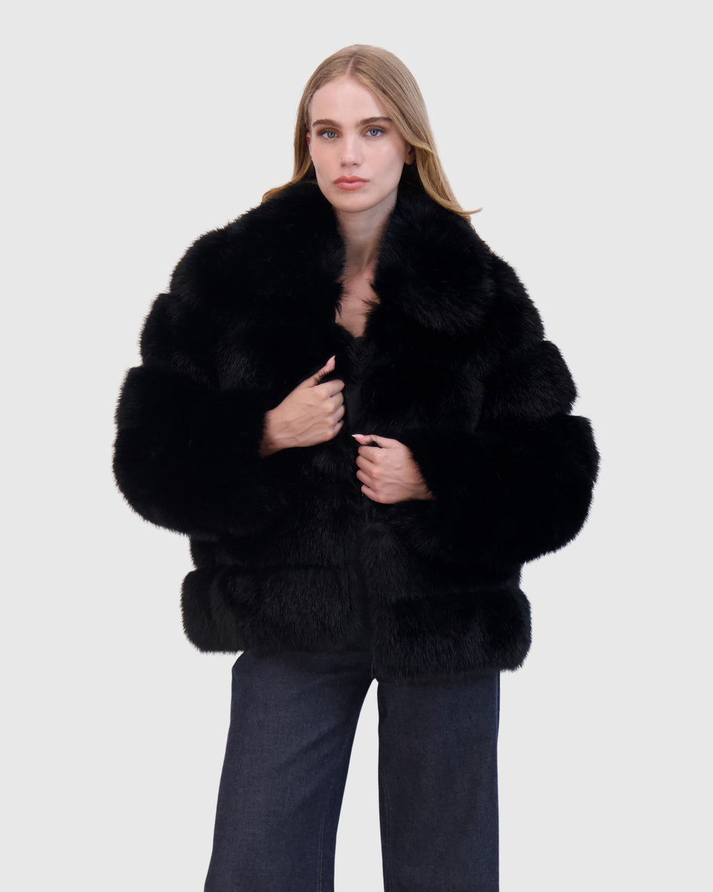 FUR-FREE FOX (FAUX FUR) JACKET