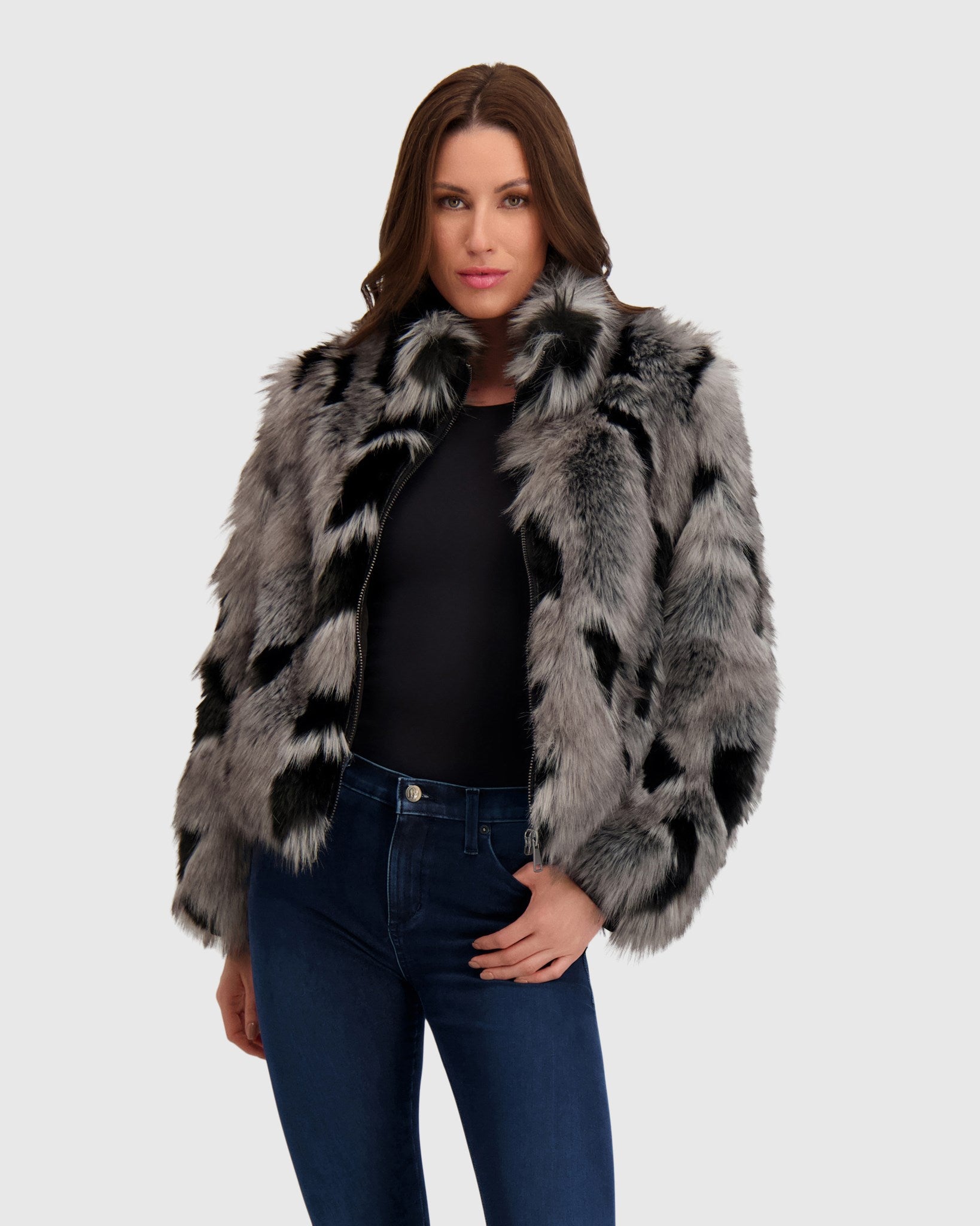 FUR-FREE FOX (FAUX FUR) JACKET