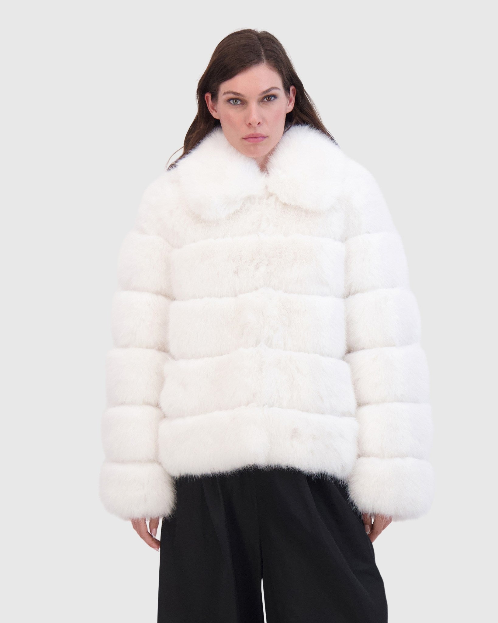 FUR-FREE FOX (FAUX FUR) JACKET