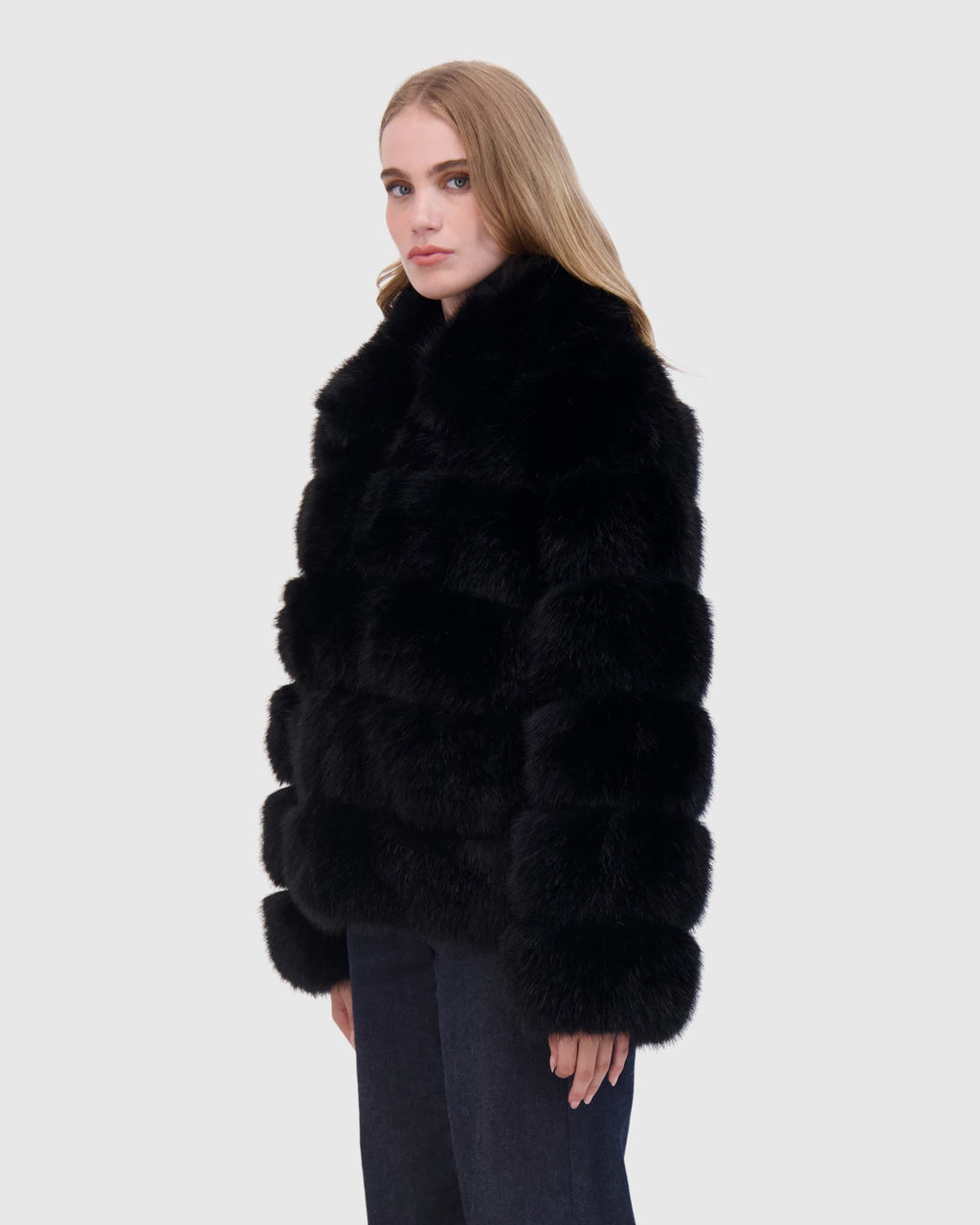 FUR-FREE FOX (FAUX FUR) JACKET