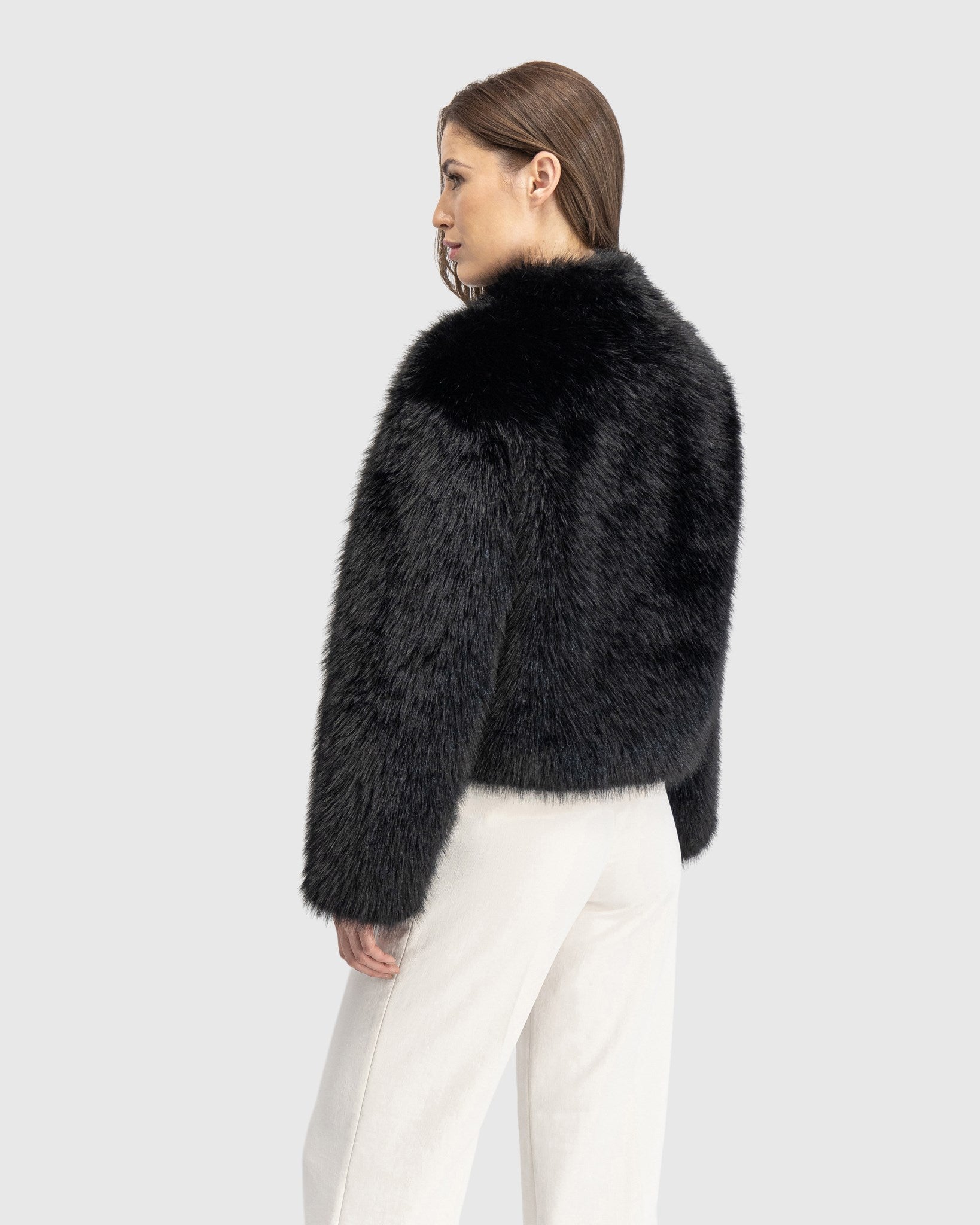 FUR-FREE FOX (FAUX FUR) JACKET