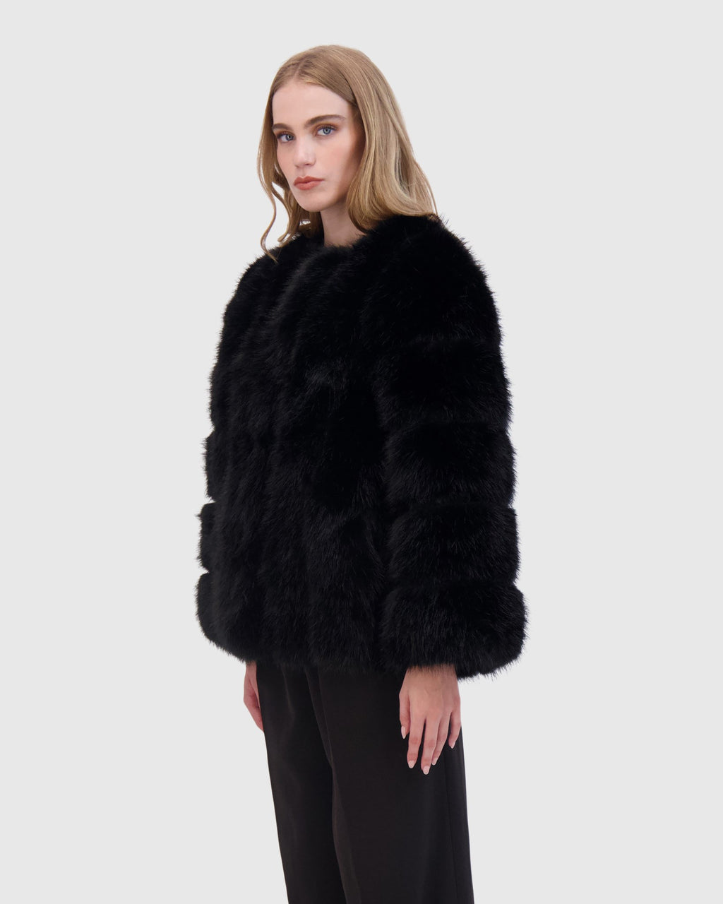 FUR-FREE FOX (FAUX FUR) JACKET