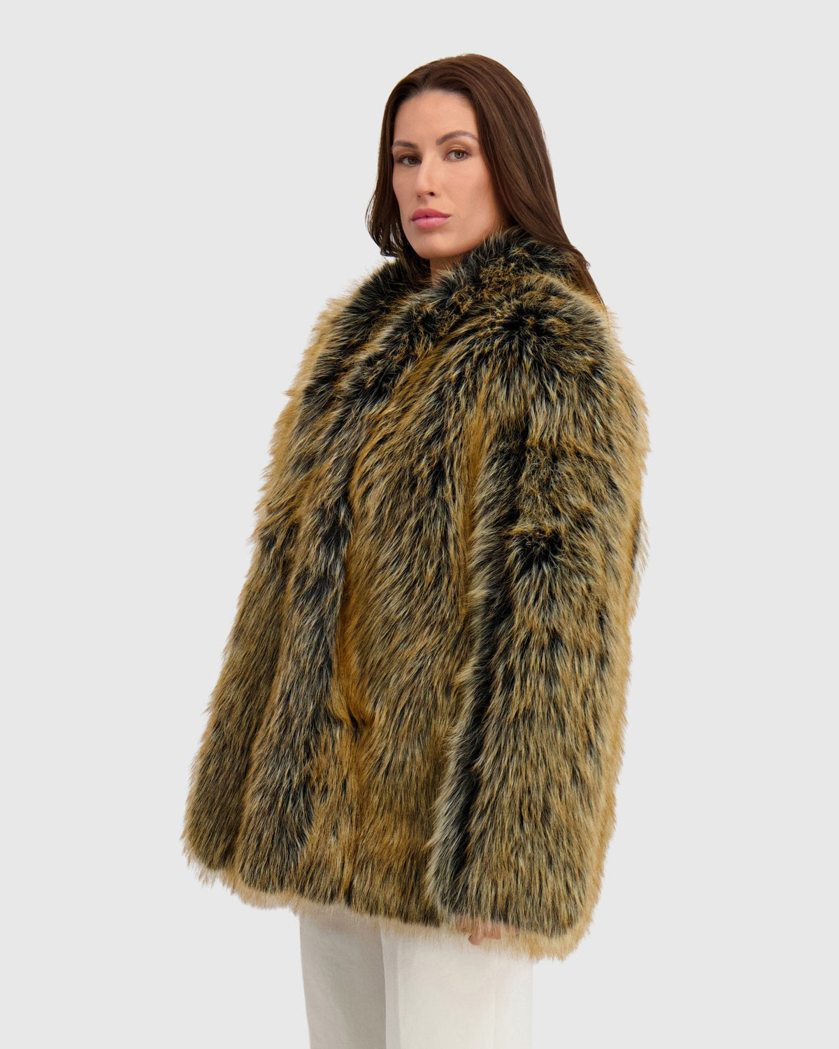 FUR-FREE FOX (FAUX FUR) JACKET - CROSS